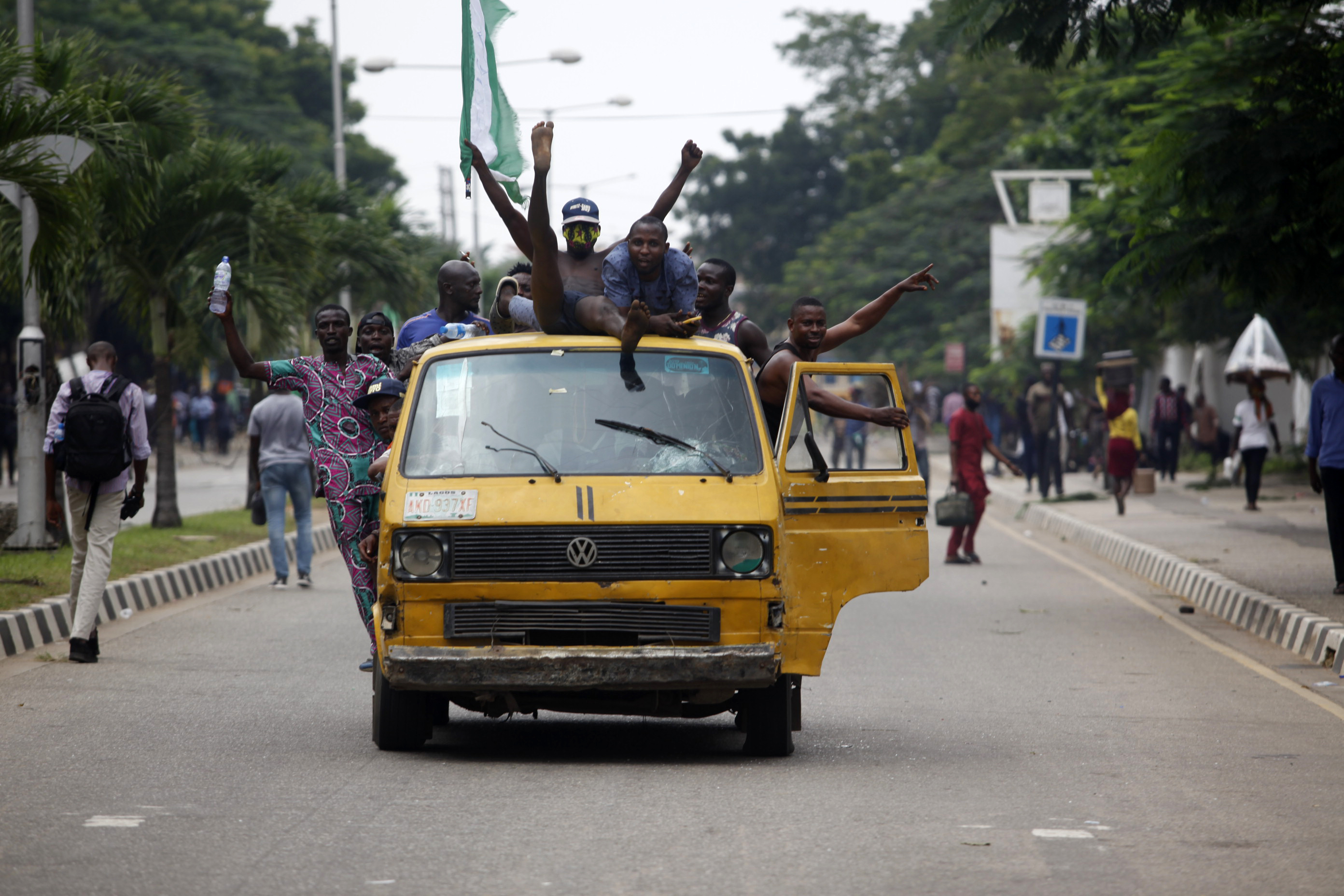 Nationwide protests have continued since October 7 despite the disbanding of the controversial police unit