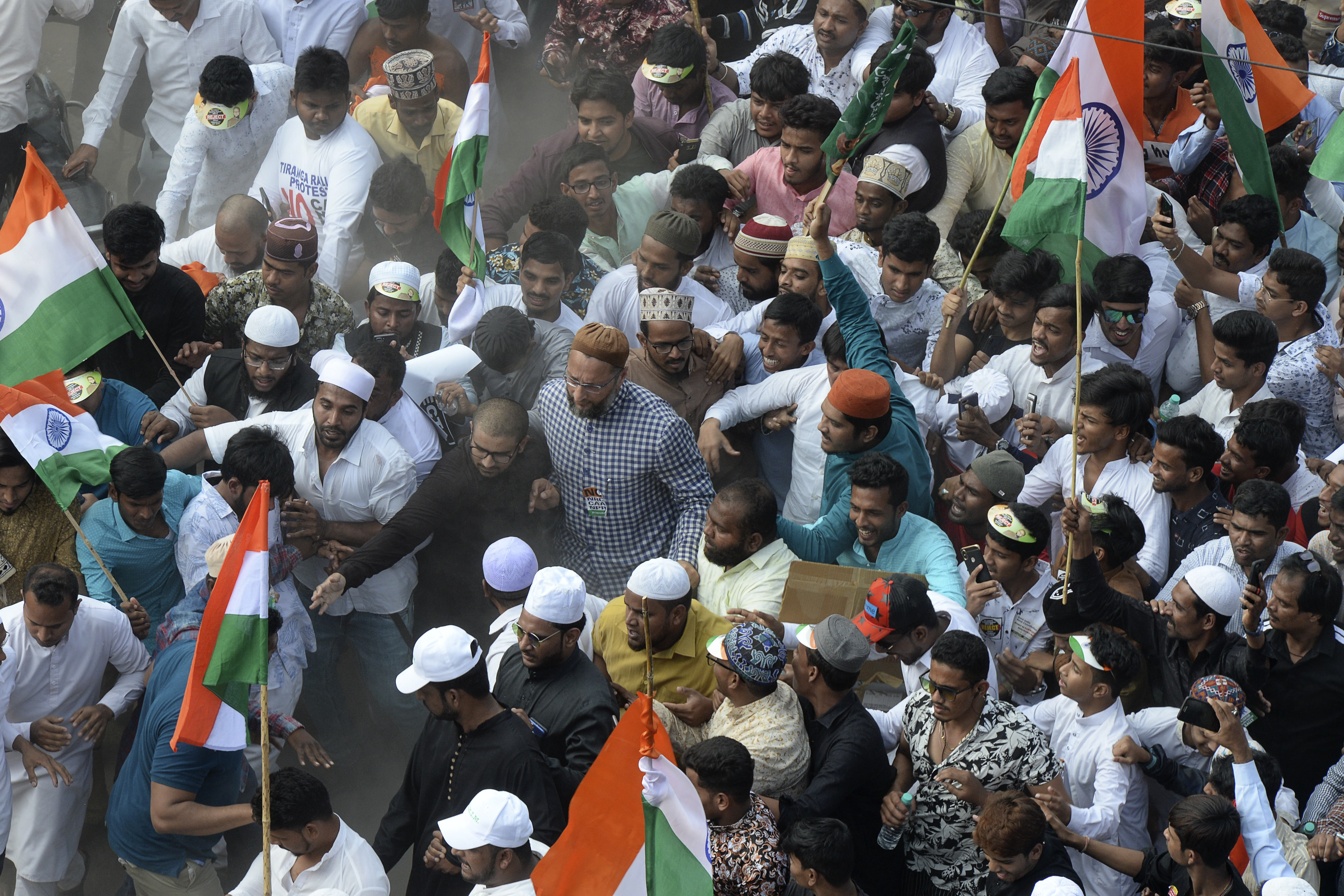For decades, AIMIM was confined to the southern city of Hyderabad in Telangana state but in recent years it has managed to venture into Muslim-majority areas, tapping into Muslim frustration about political disenfranchisement