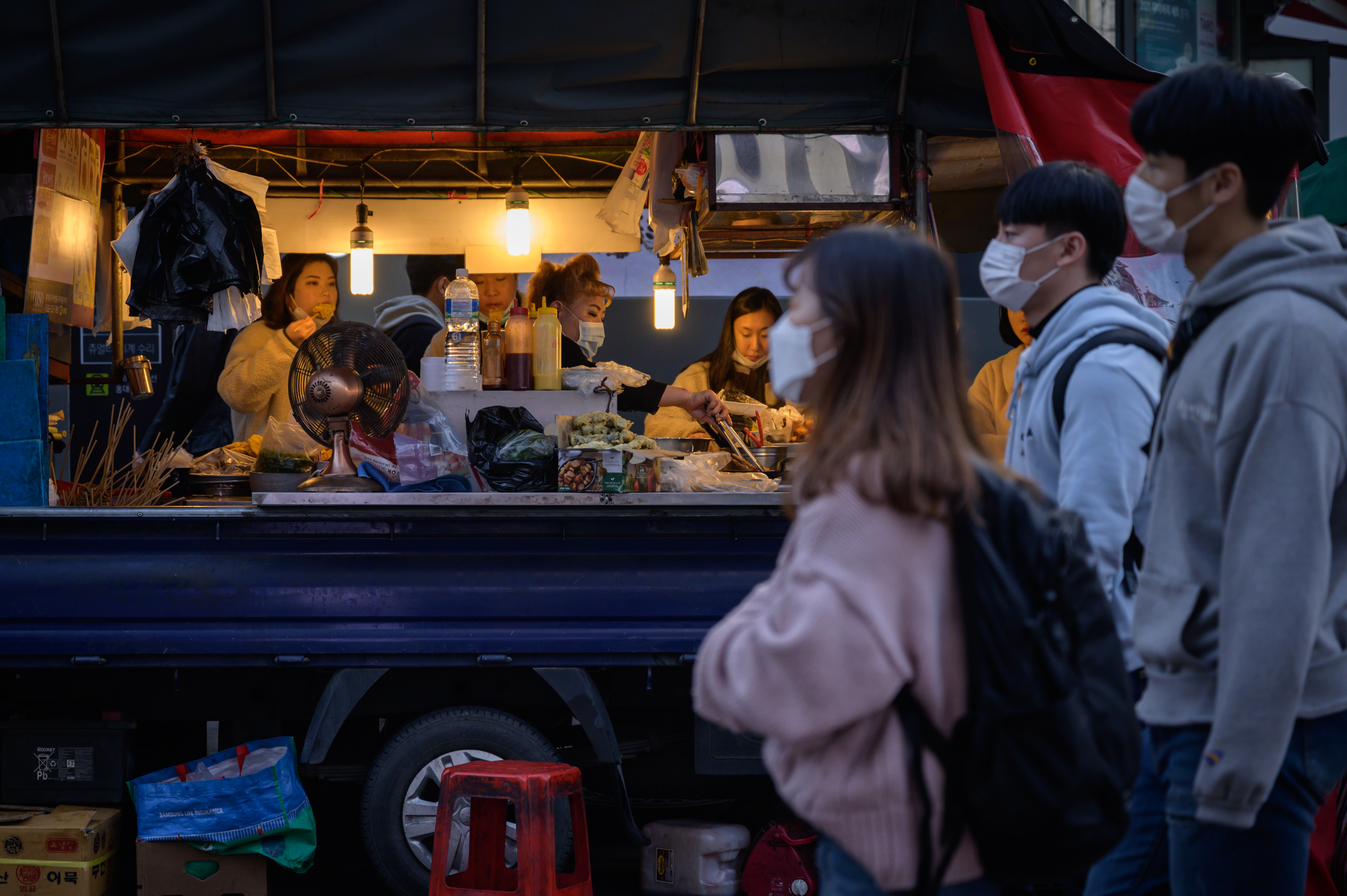 South Korea has managed to control the virus through a policy of testing, tracing and isolation, but is tightening physical-distancing rules amid a sustained triple-digit increase in cases