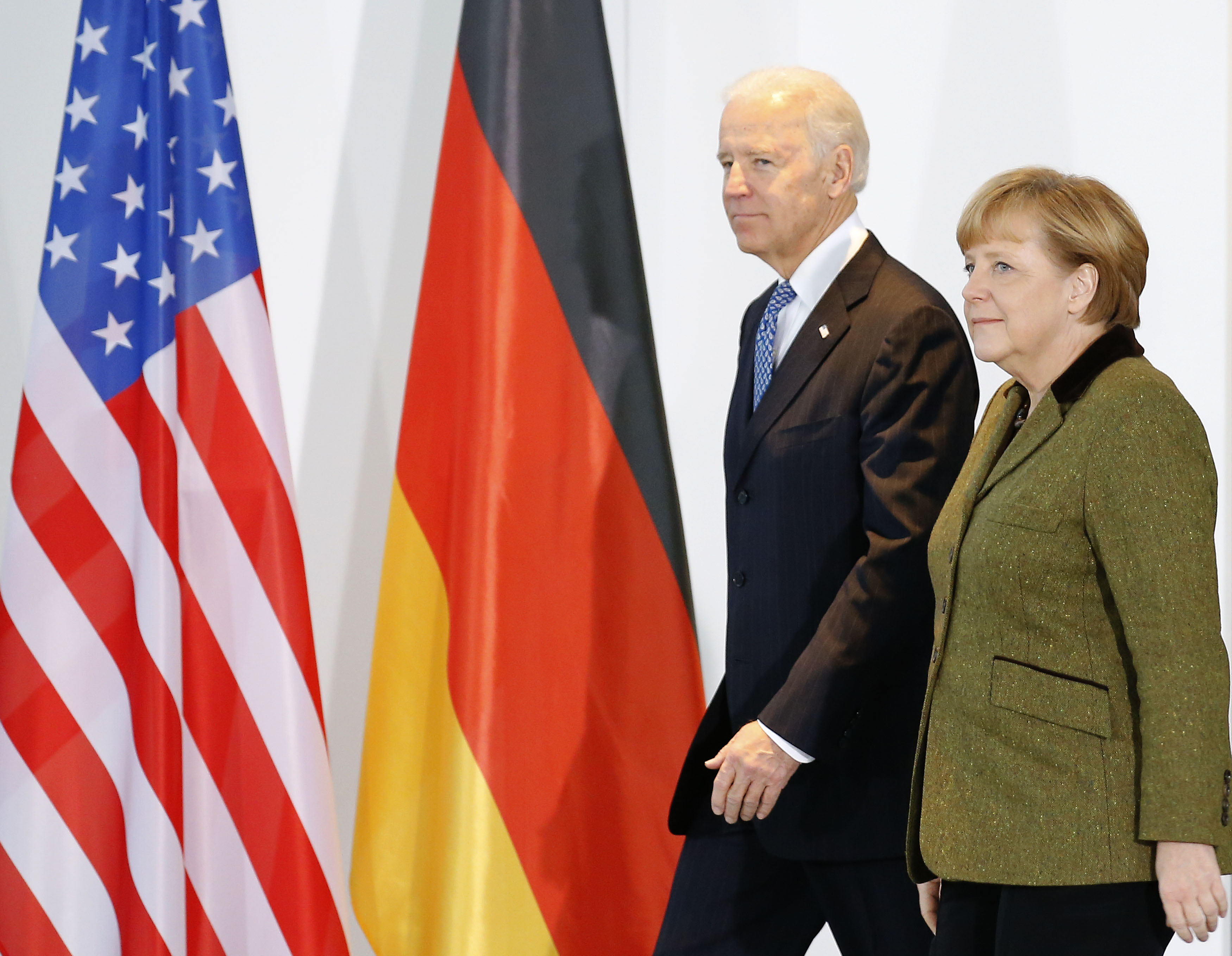 German Chancellor Angela Merkel has welcomed Joe Biden’s US presidential win