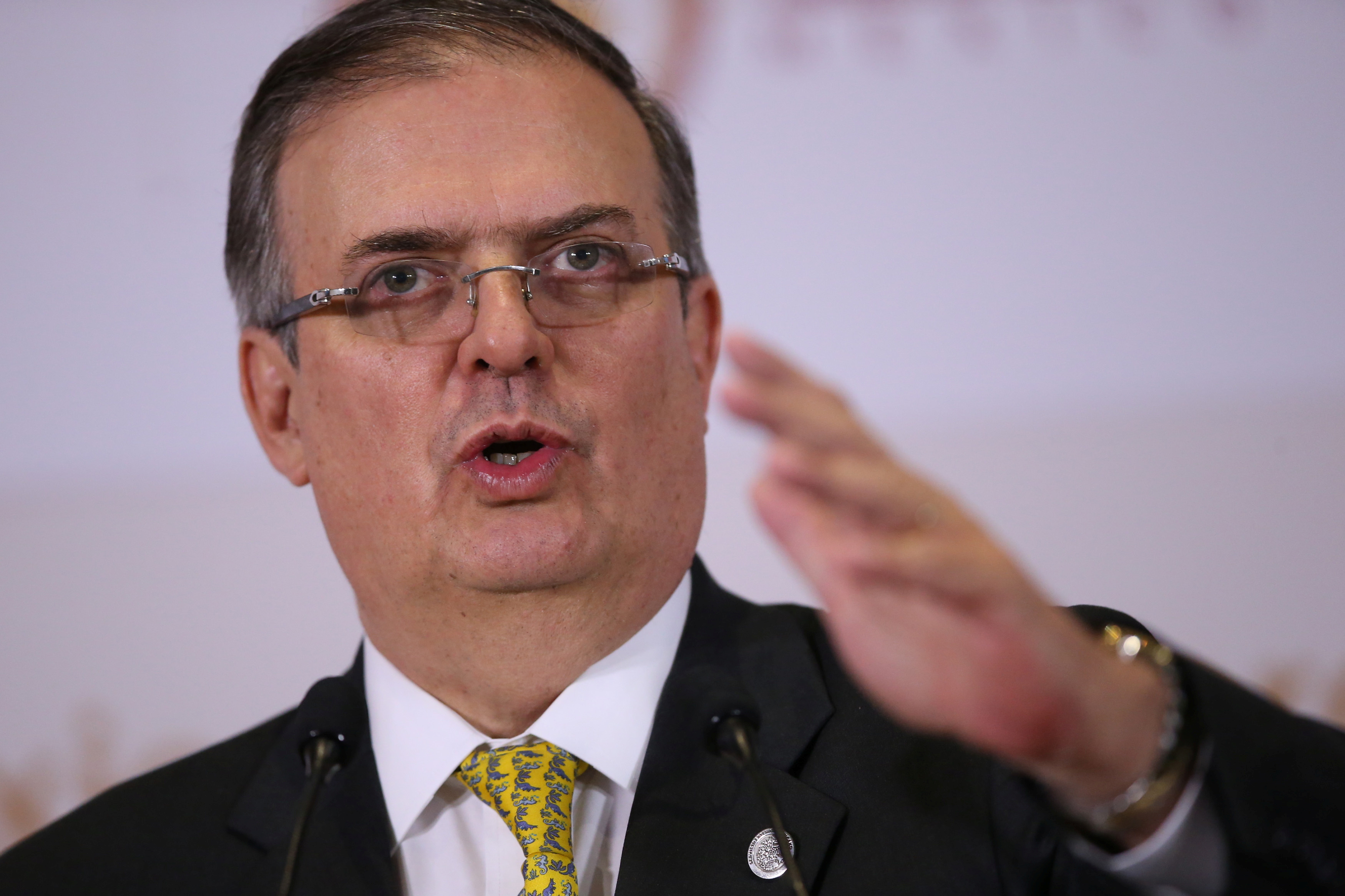 Mexico’s Foreign Minister Marcelo Ebrard said Salvador Cienfuegos will return to Mexico as a free man