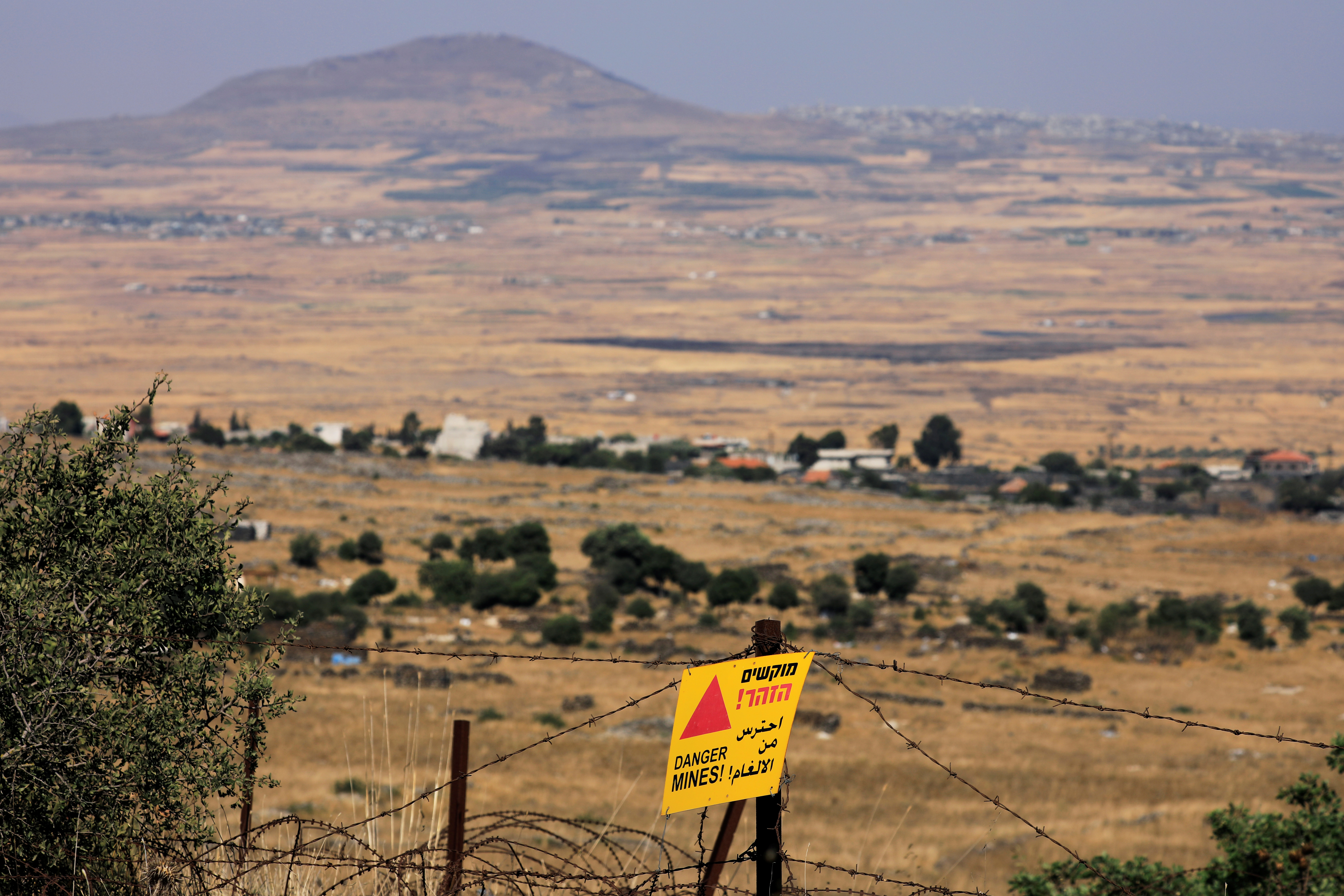 The US was the first country to recognise Israel’s sovereignty over the Golan Heights