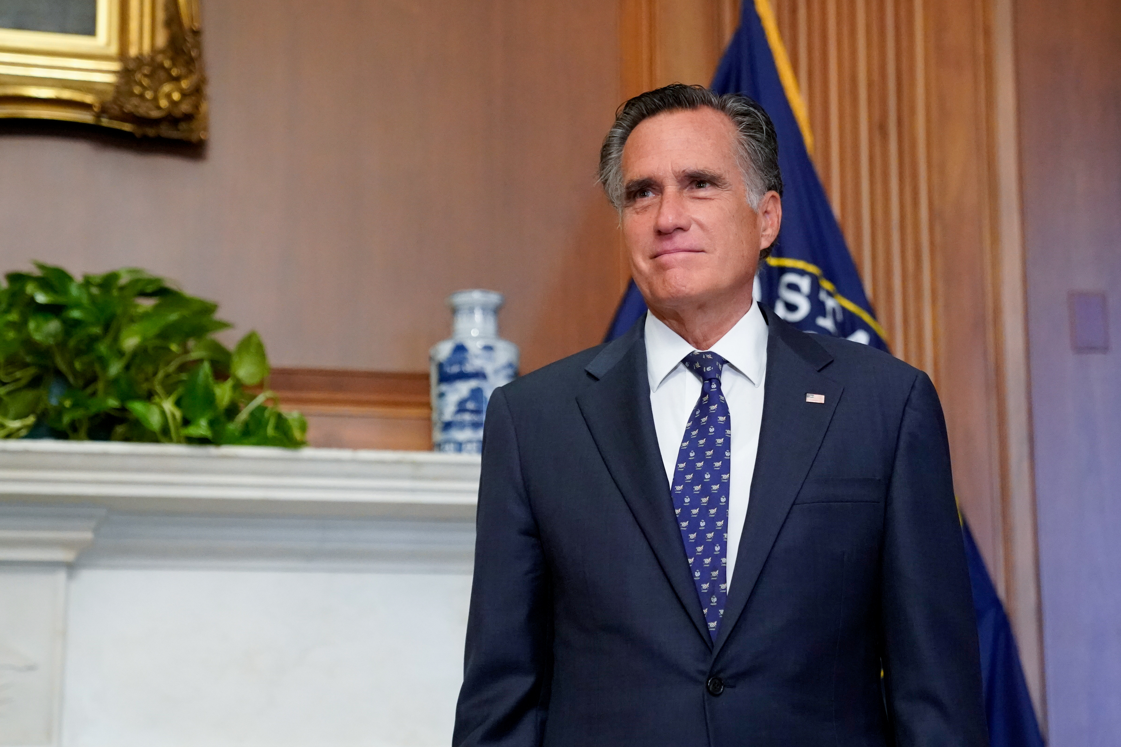 Utah Senator Mitt Romney, who voted against President Trump in his impeachment trial, was the first Senate Republican to congratulate President-elect Biden. Only a few have followed his lead