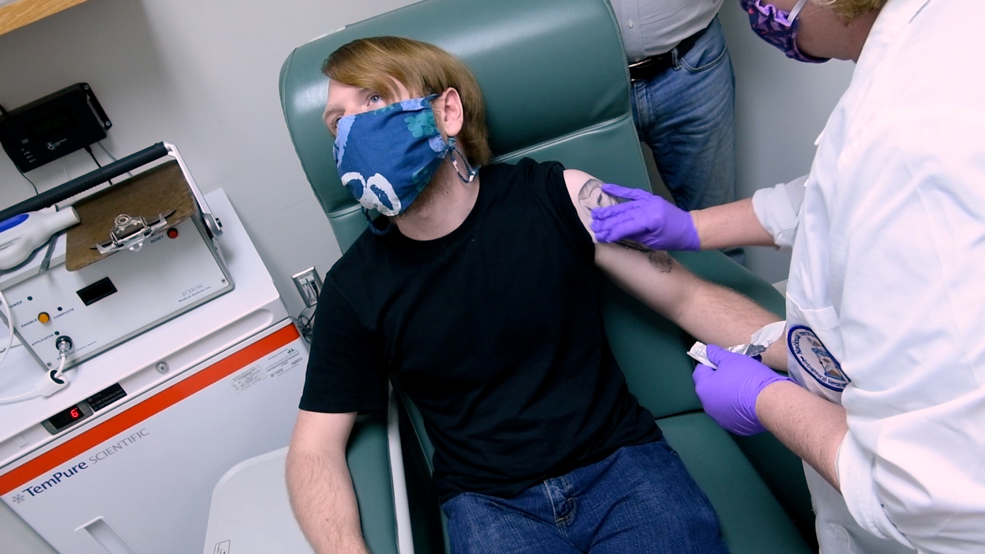 Coronavirus vaccine trial