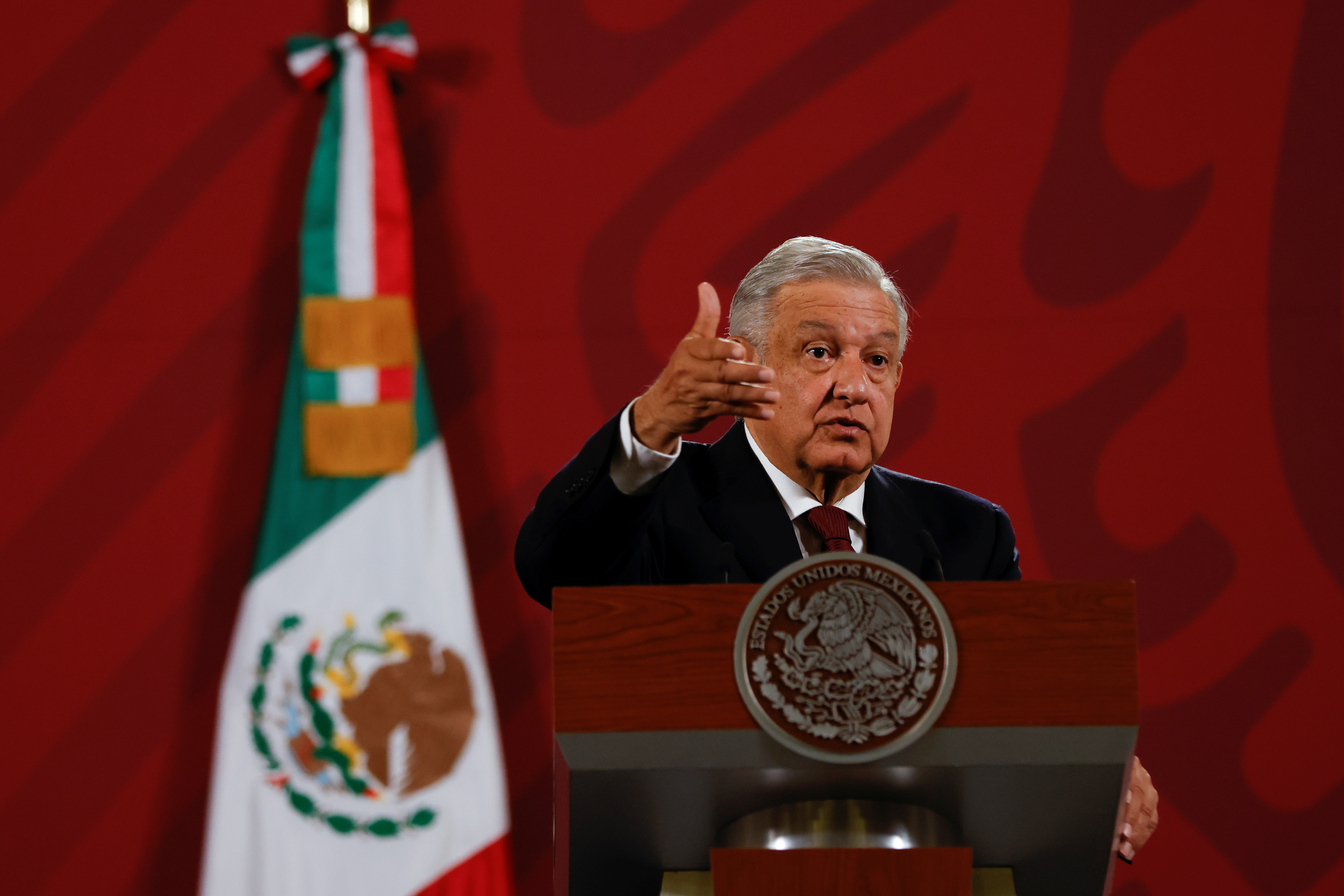 The Mexican president questioned the work of US Drug Enforcement Administration agents in the country, saying they had been close to Salvador Cienfuegos for years