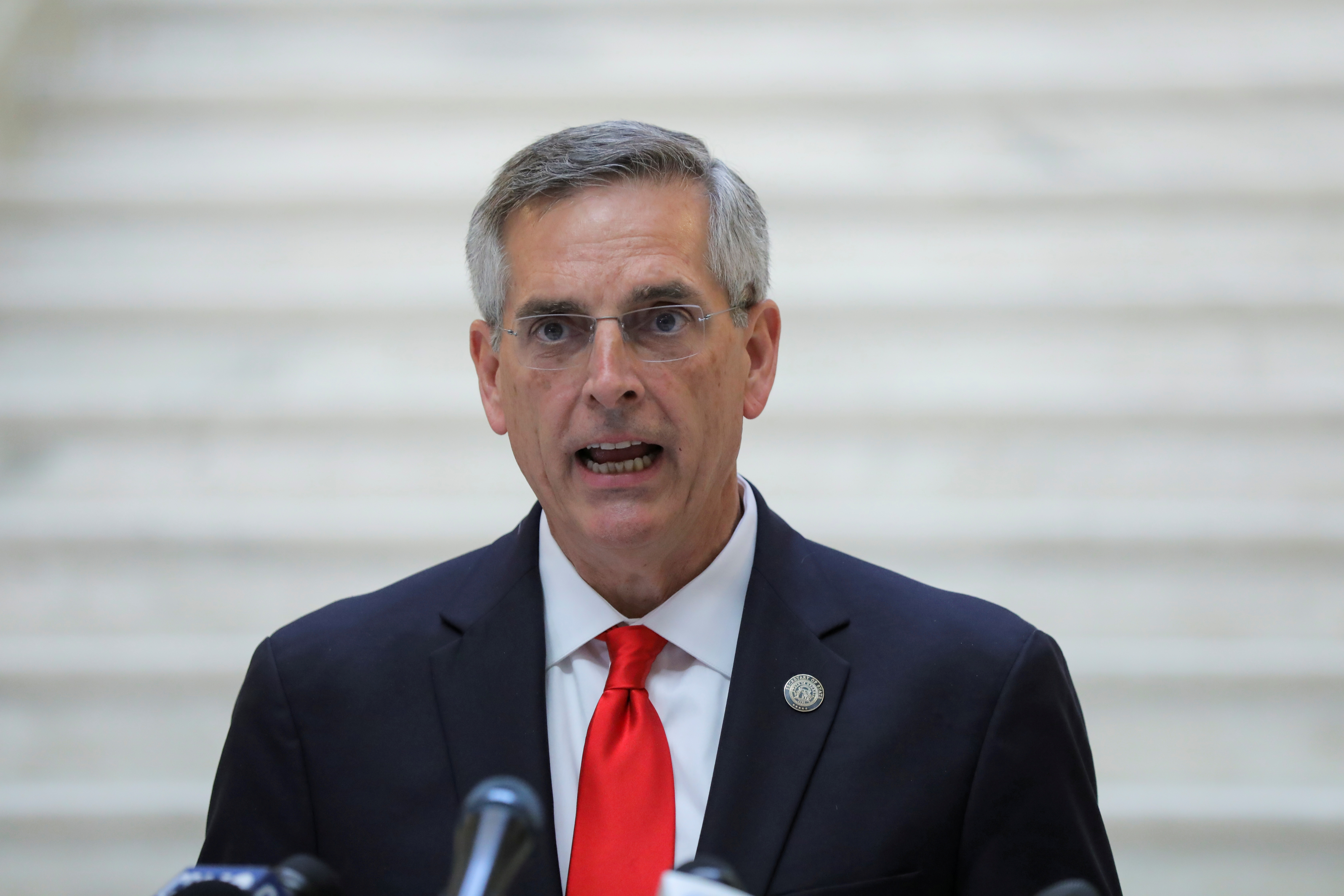 Georgia Secretary of State Brad Raffensperger certified Democratic presidential candidate Joe Biden as the winner in Georgia after a hand recount of ballots