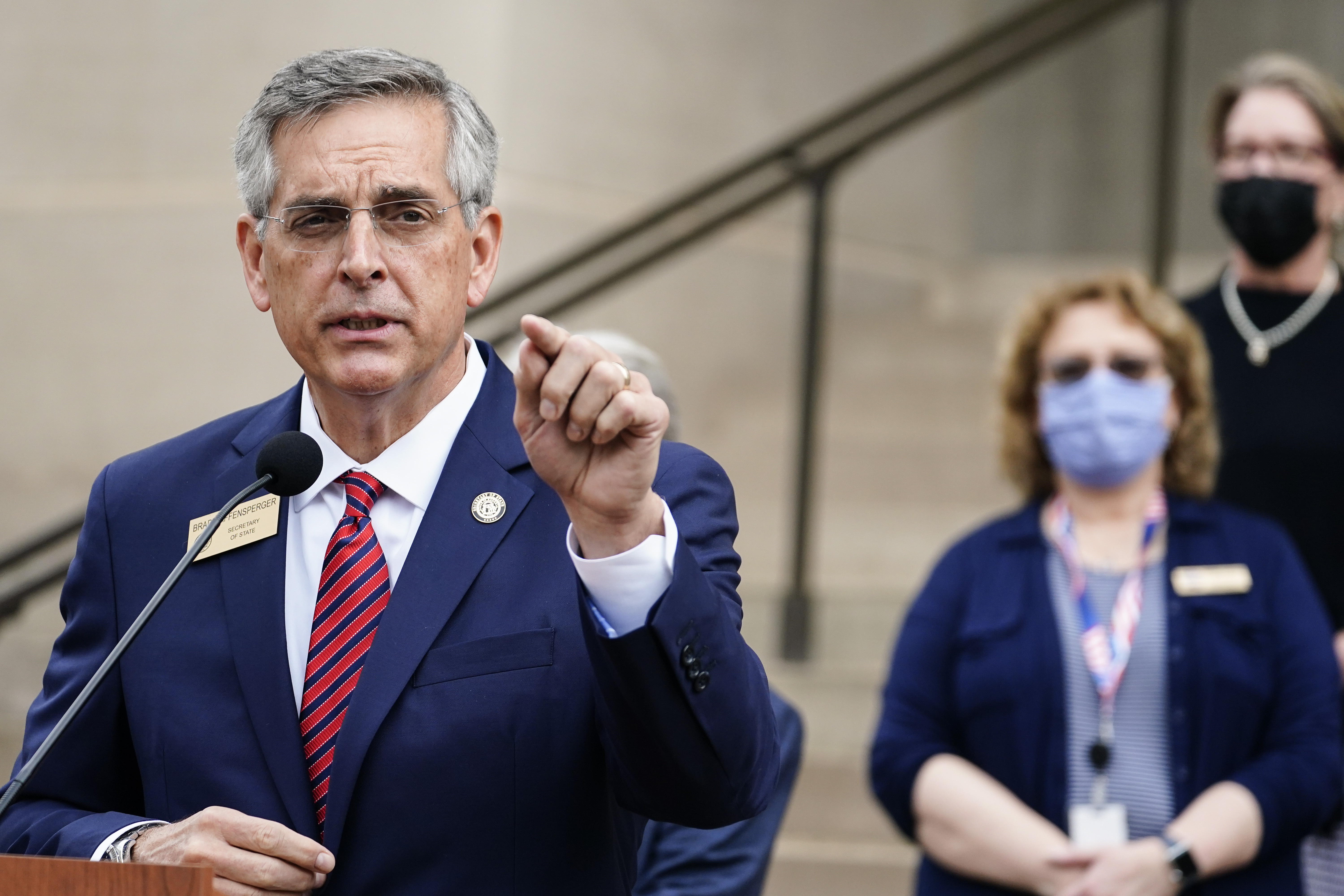 Georgia Secretary of State Brad Raffensperger launched a statewide hand recount of votes on November 11