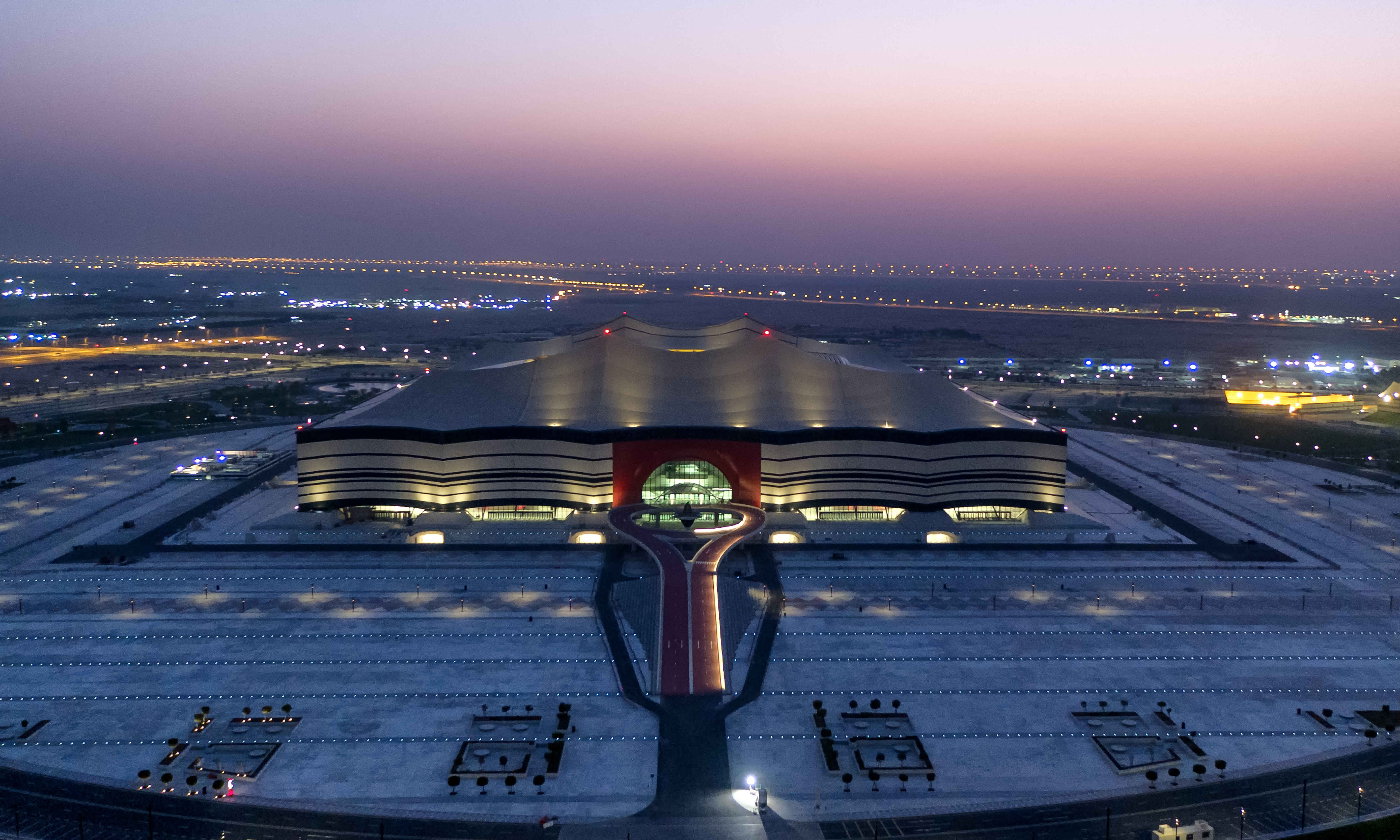 Al Bayt Stadium, the venue for the first FIFA 2022 World Cup match [Courtesy of Supreme Committee for Delivery & Legacy]