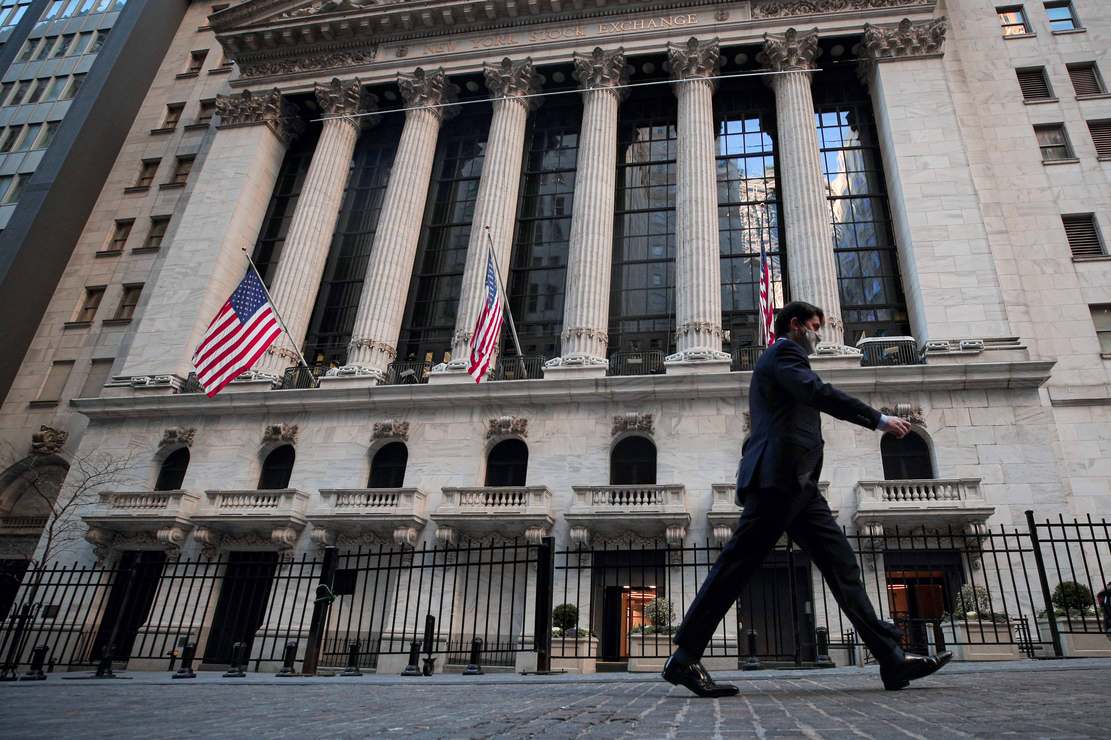 The Dow is more heavily weighted towards stocks in the financial and industrial industries, which have taken a hit during the pandemic
