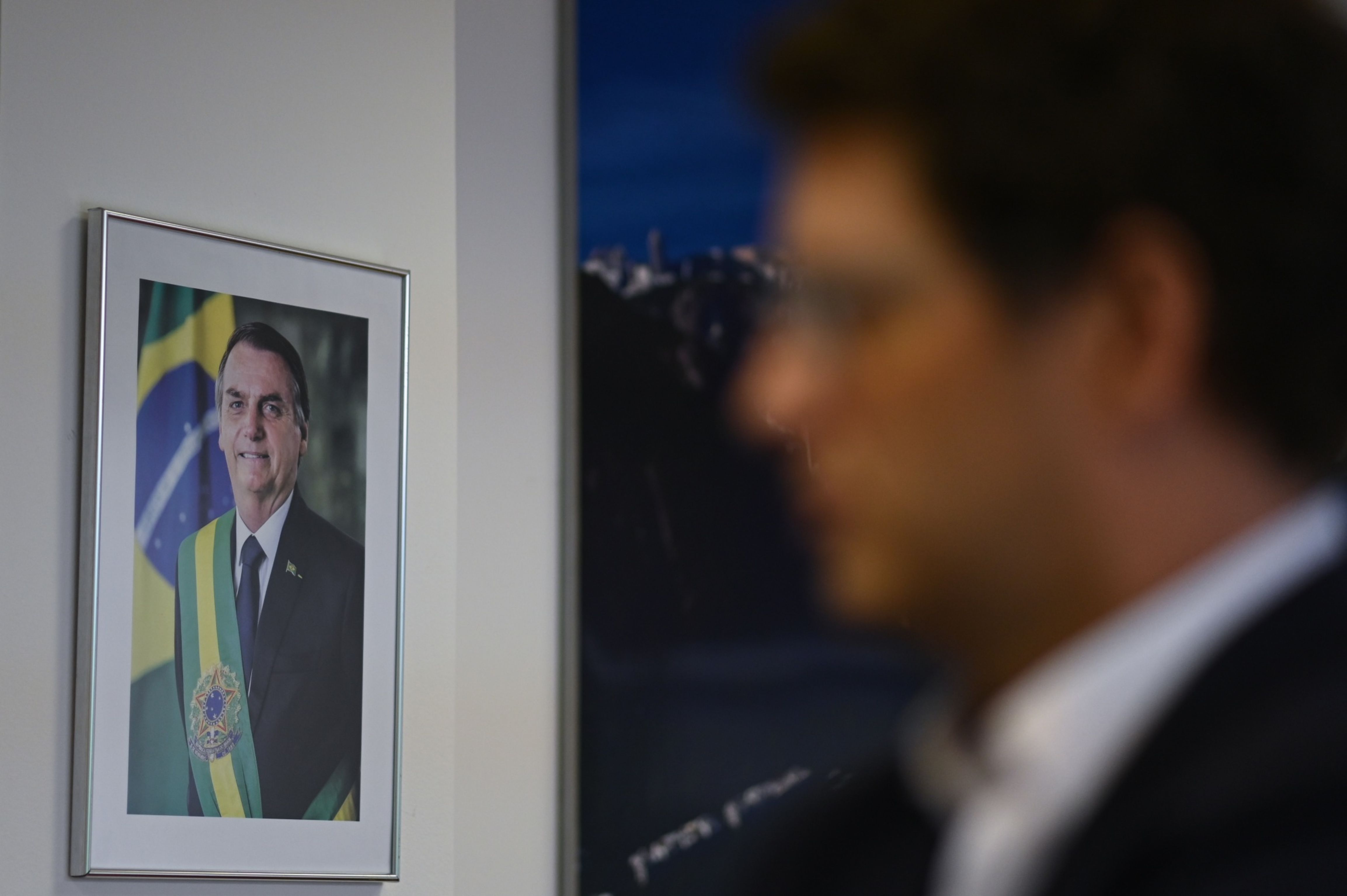 Salles was named as environment minister by President Bolsonaro and previously served as a secretary to Sao Paulo Governor Geraldo Alckmin. Photographer: Andre Borges/Bloomberg