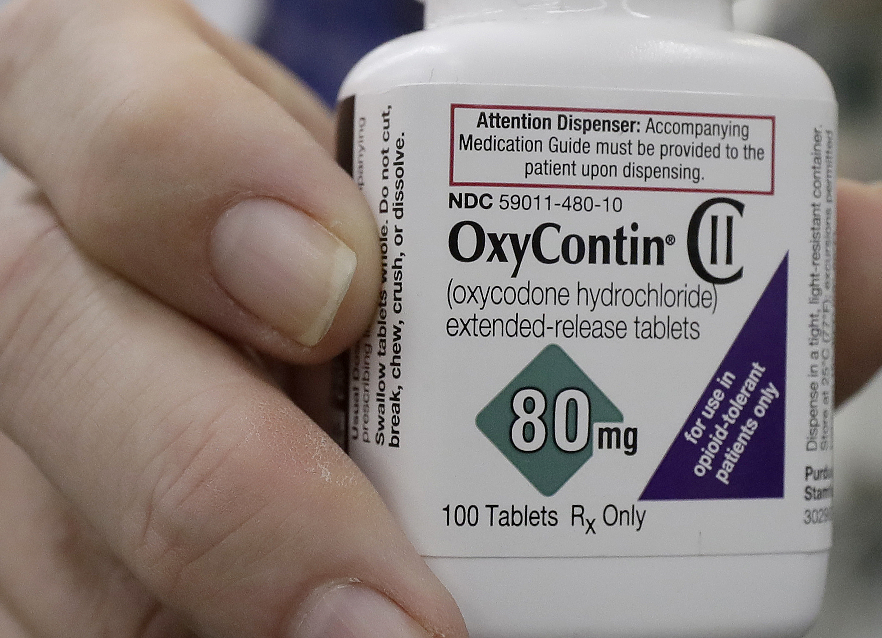 Sales of OxyContin were fueled by a years-long campaign by Purdue Pharma to persuade doctors that unlike other opioids, it had a low incidence of addiction – but that message was not true