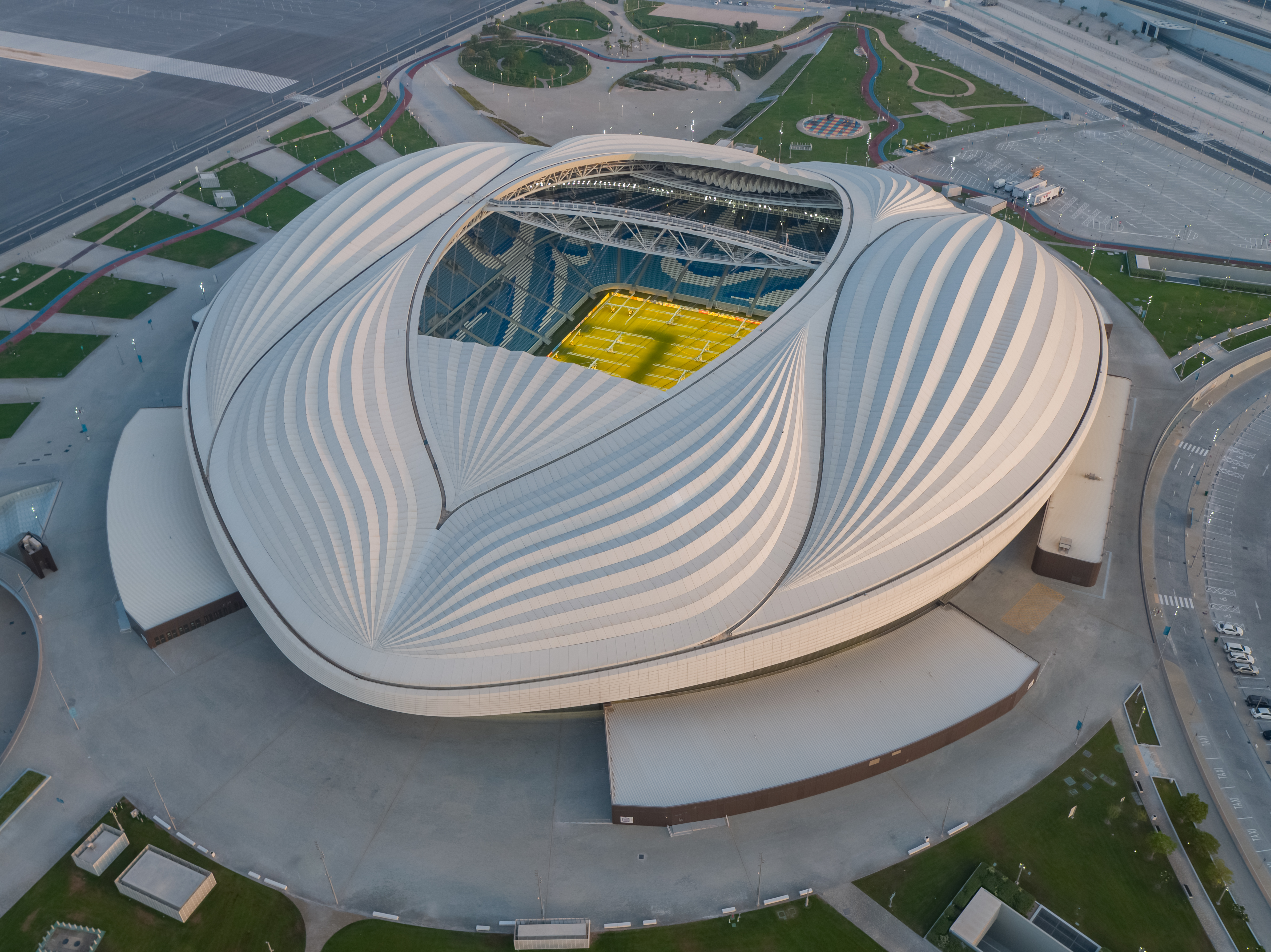 The Al Janoub Stadium in Al Wakrah