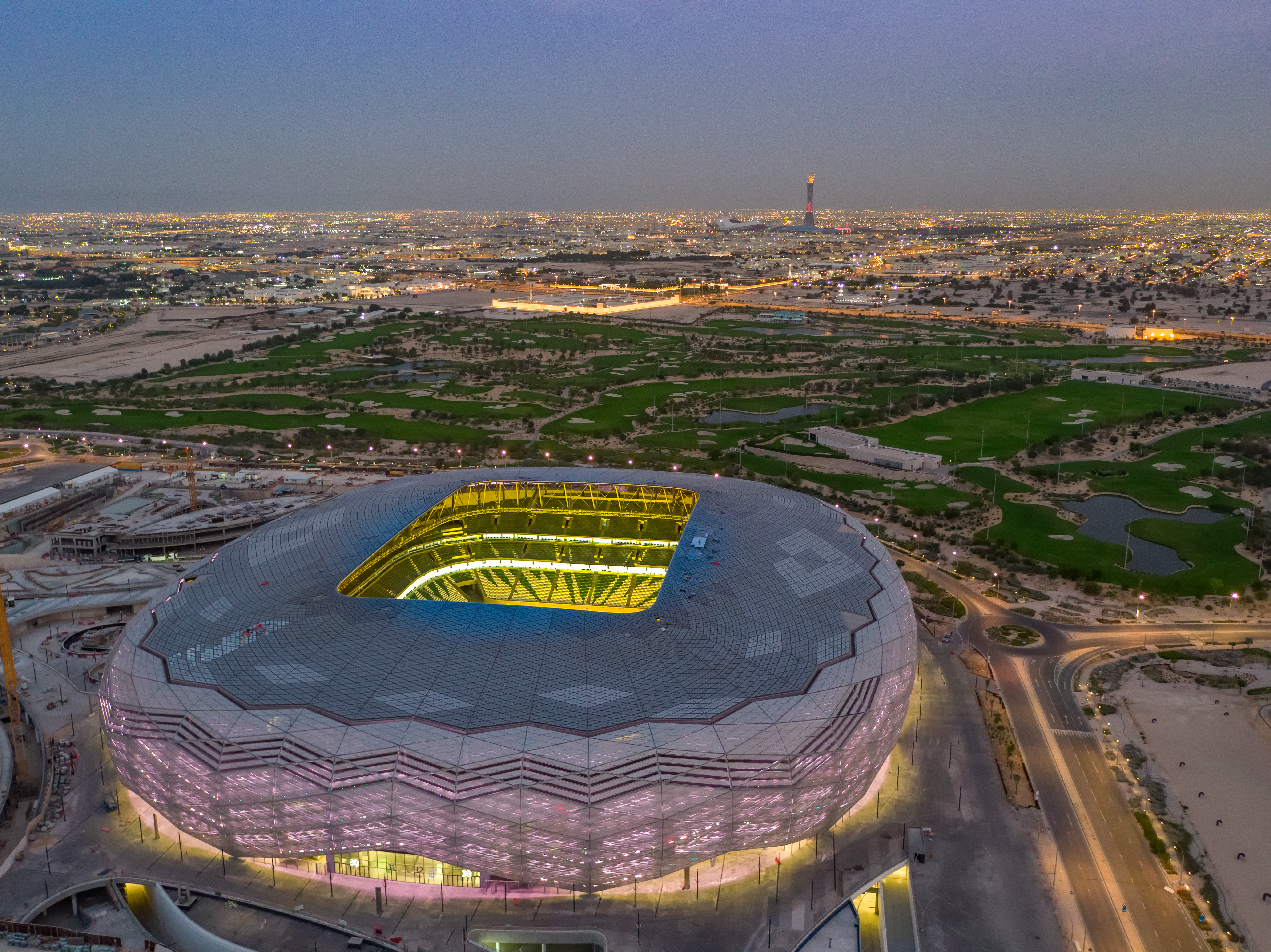 The Education City Stadium in Al Rayyan