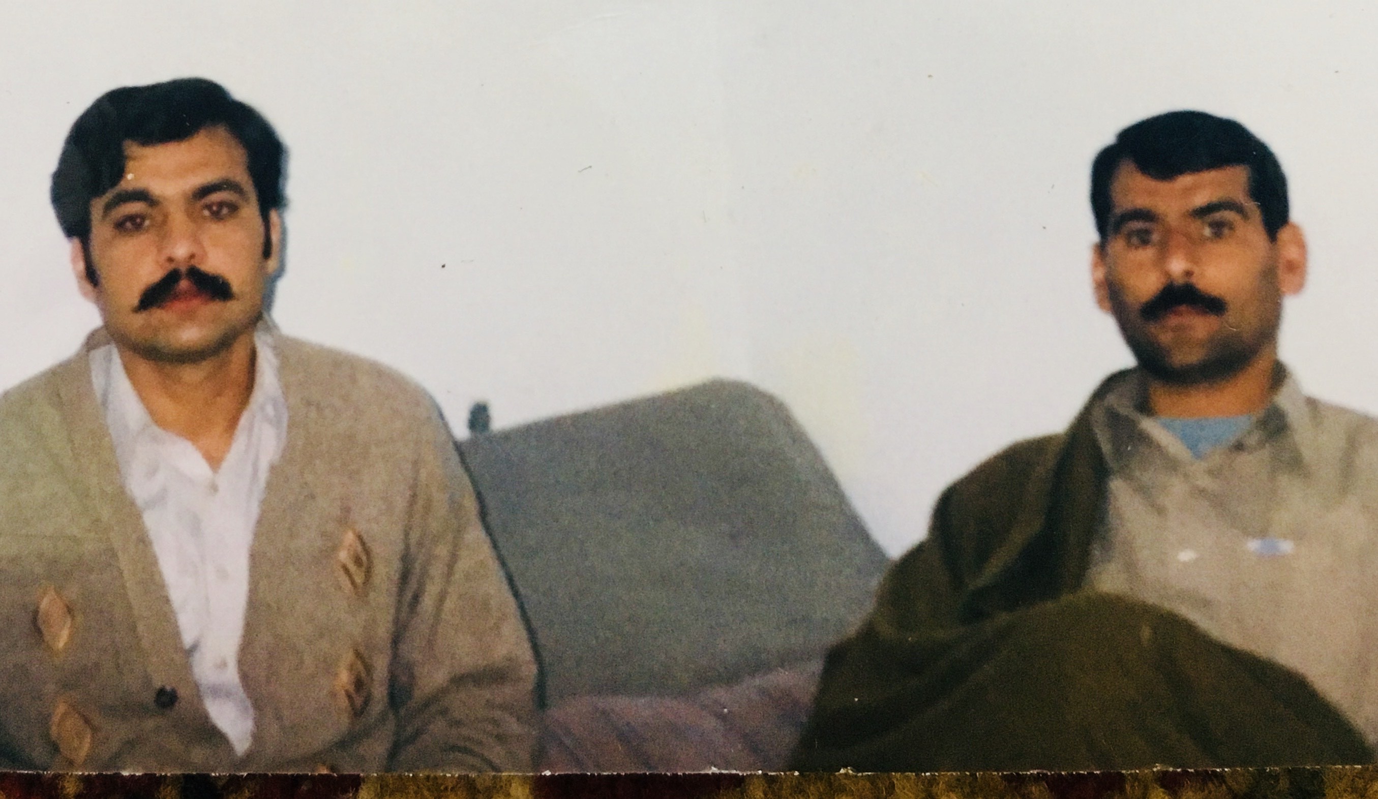 Abdul Basit, left, pictured with his brother Muhammad Rahim, says the latter requires urgent medical attention [Photo courtesy of CAGE]