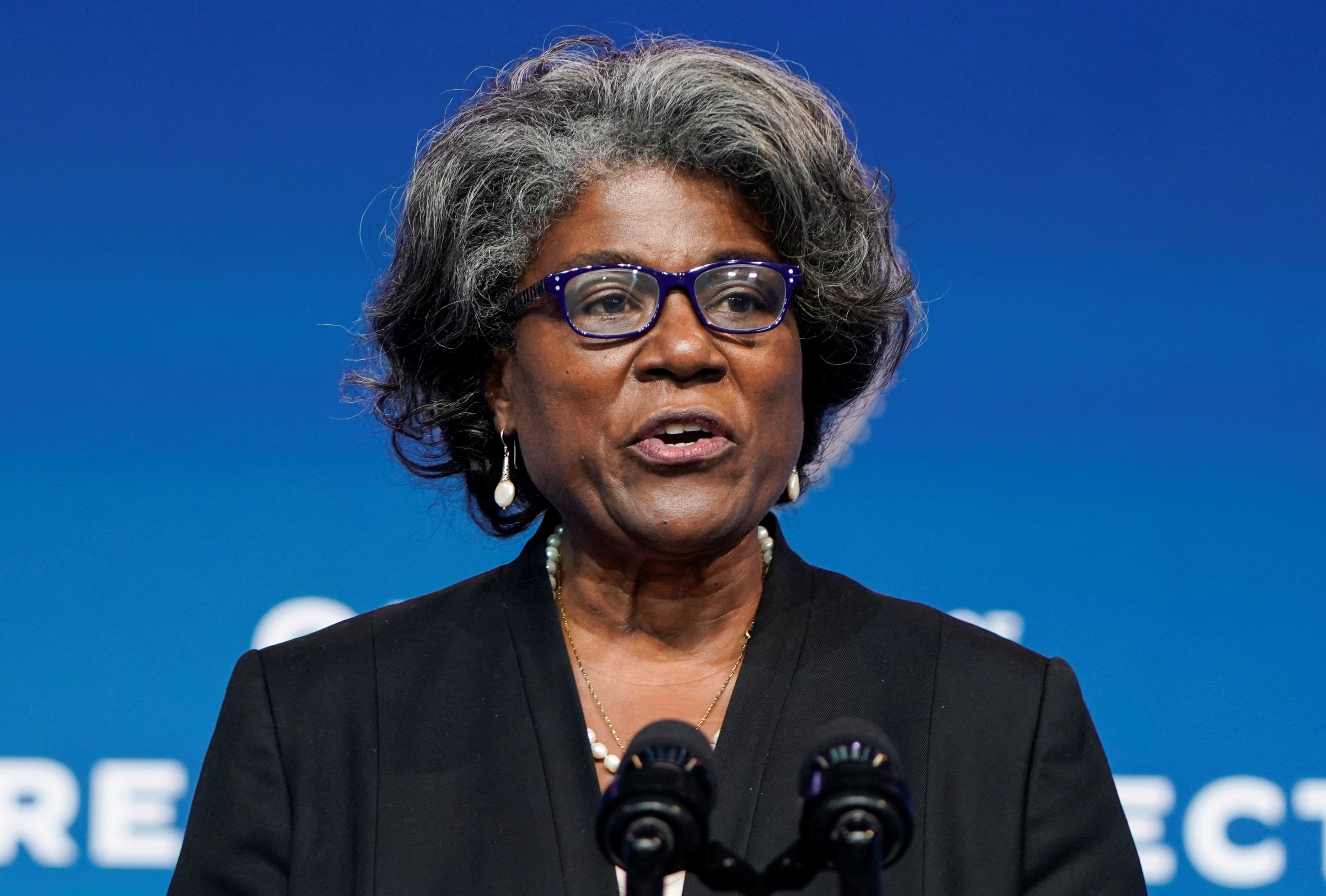 Linda Thomas-Greenfield, Joe Biden’s choice to become the next US ambassador to the United Nations