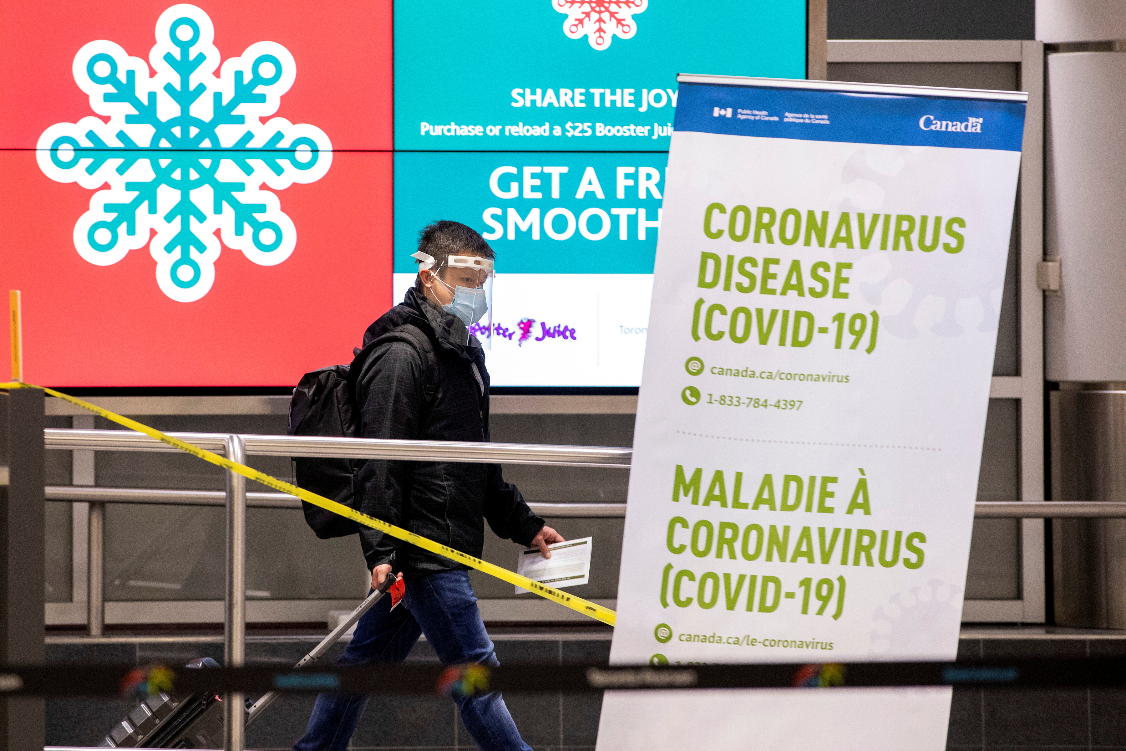 Canadian Prime Minister Justin Trudeau also said the government and Canada’s main airlines have agreed to suspend service to sun destinations right away