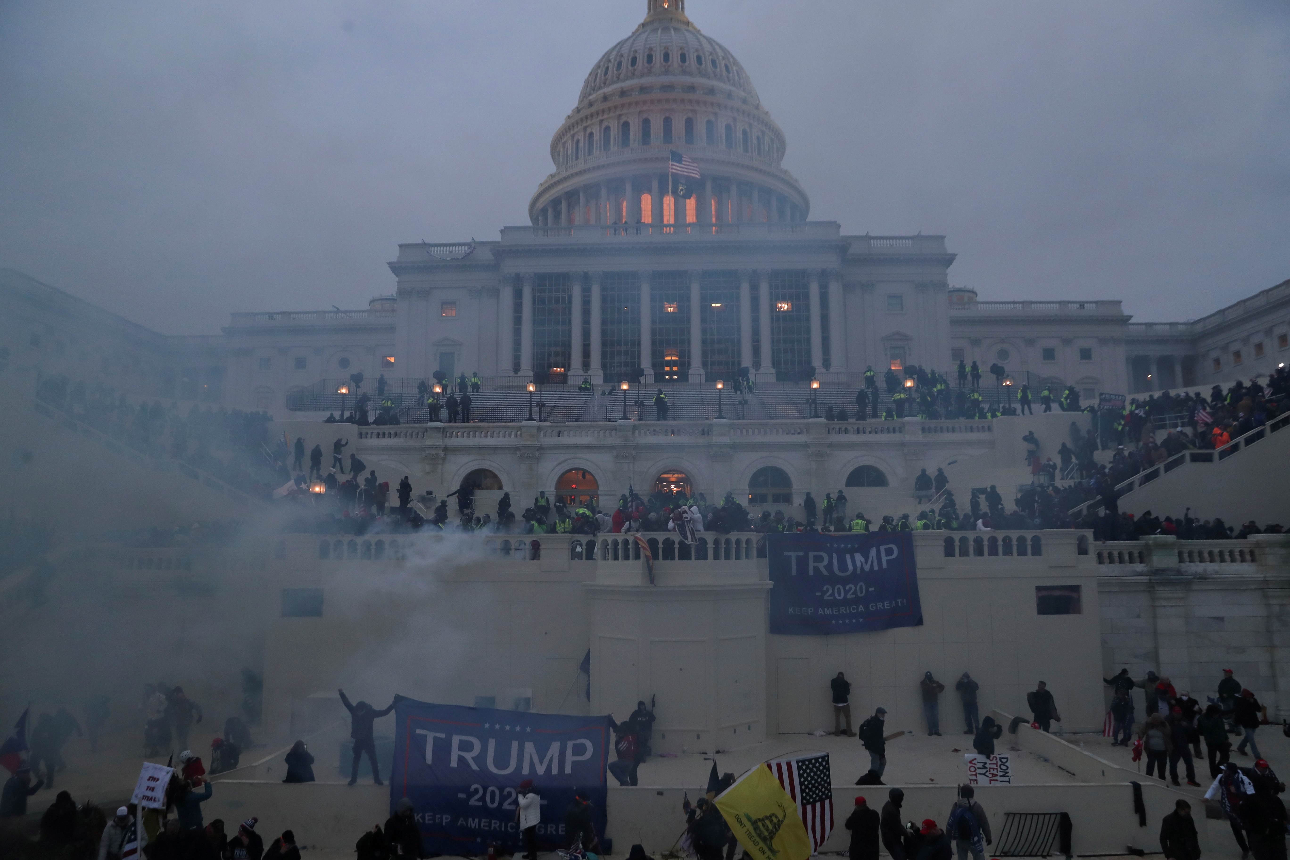 Trump has repeatedly made baseless claims that the November 3 US presidential vote was rigged and has urged his supporters to help him overturn his loss