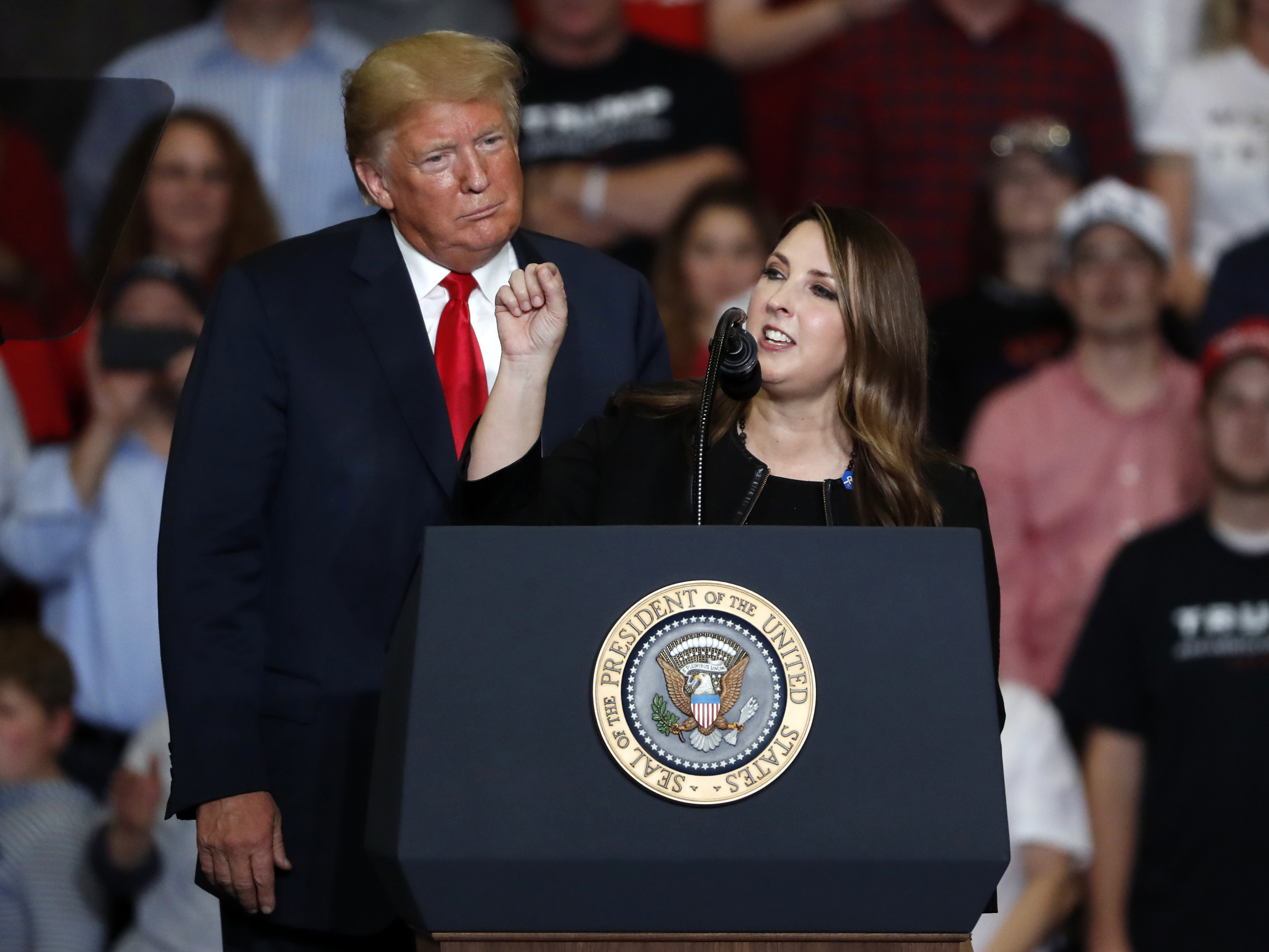 Republican National Committee chair Ronna McDaniel is a longtime backer of Donald Trump