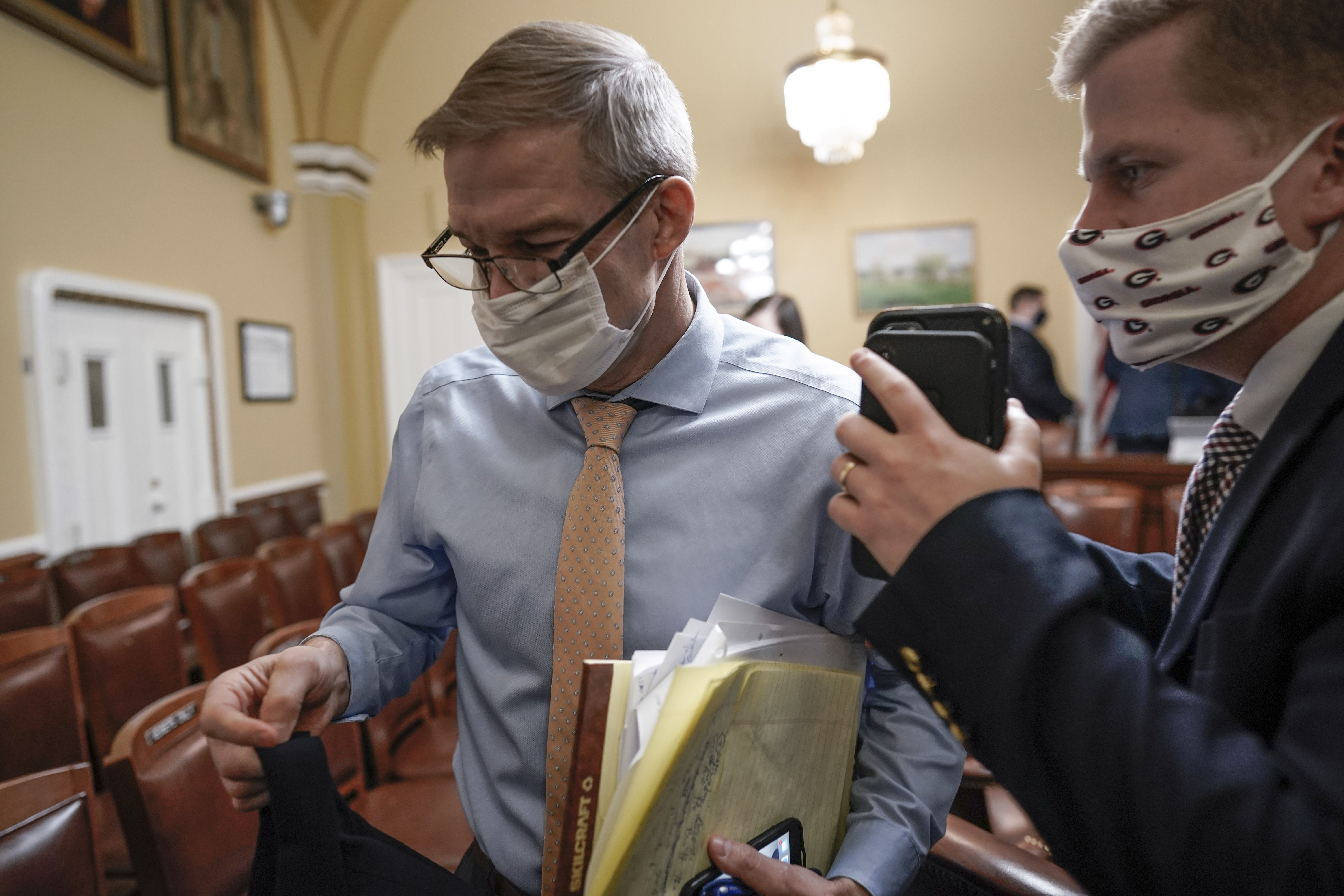 Representative Jim Jordan, an ally of President Donald Trump, condemned Democrats attempts to impeach Trump