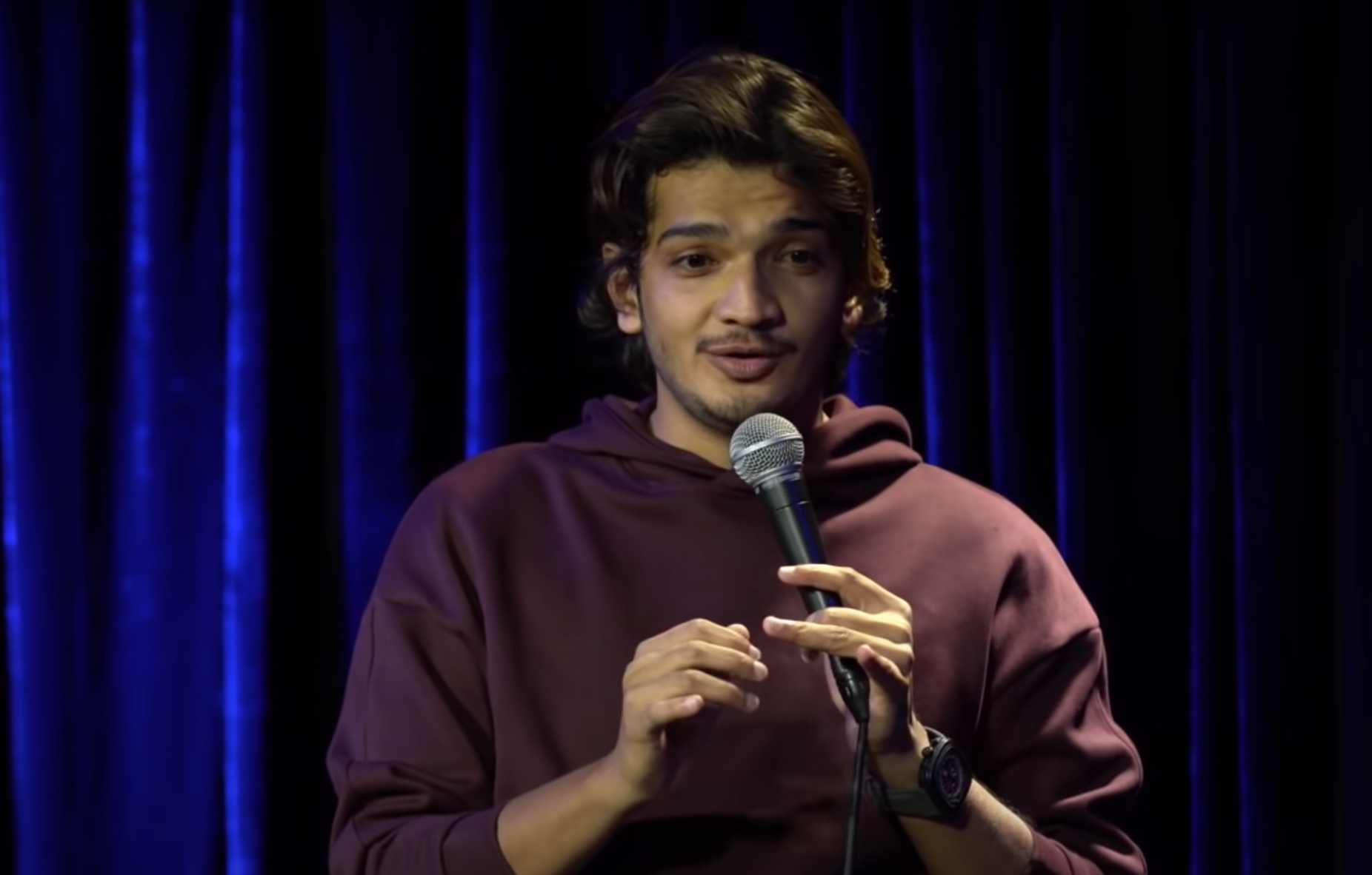 Muslim comedian Munawar Faruqui was jailed for more than a month on unproven charges [Screengrab]