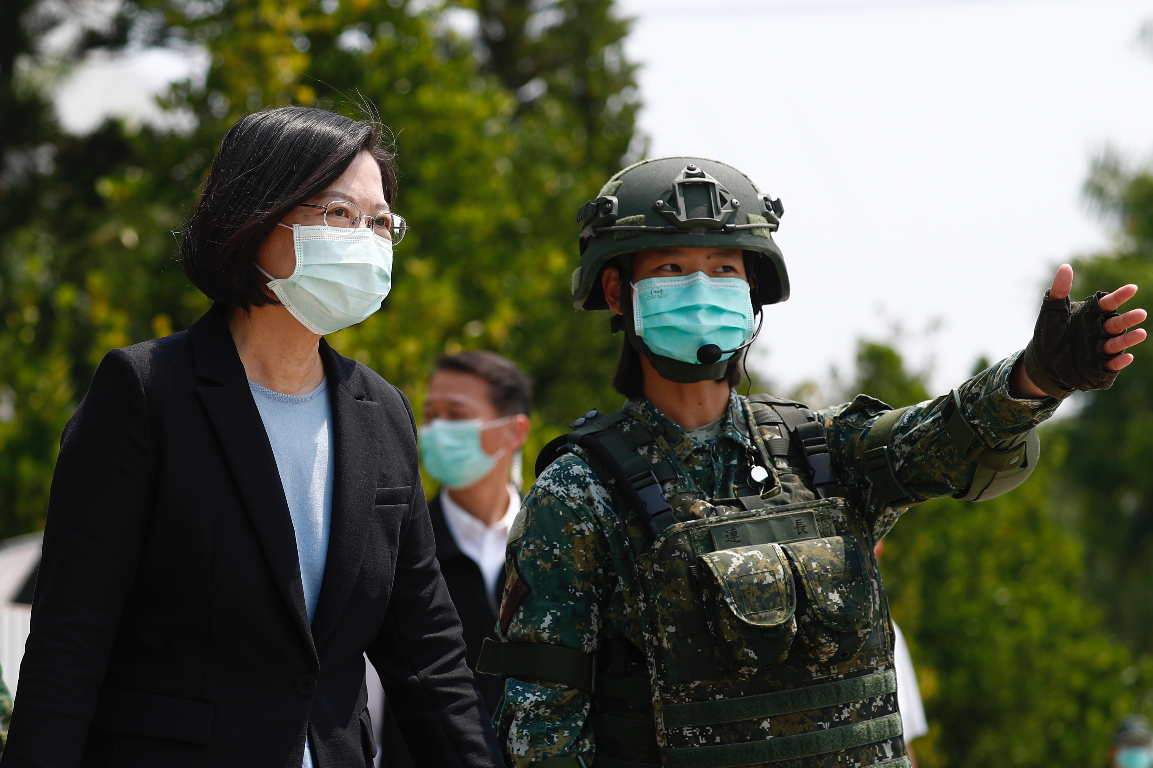 Tsai Ing-wen has worked hard to boost the military and boost its role if defending Taiwan since becoming president in 2016