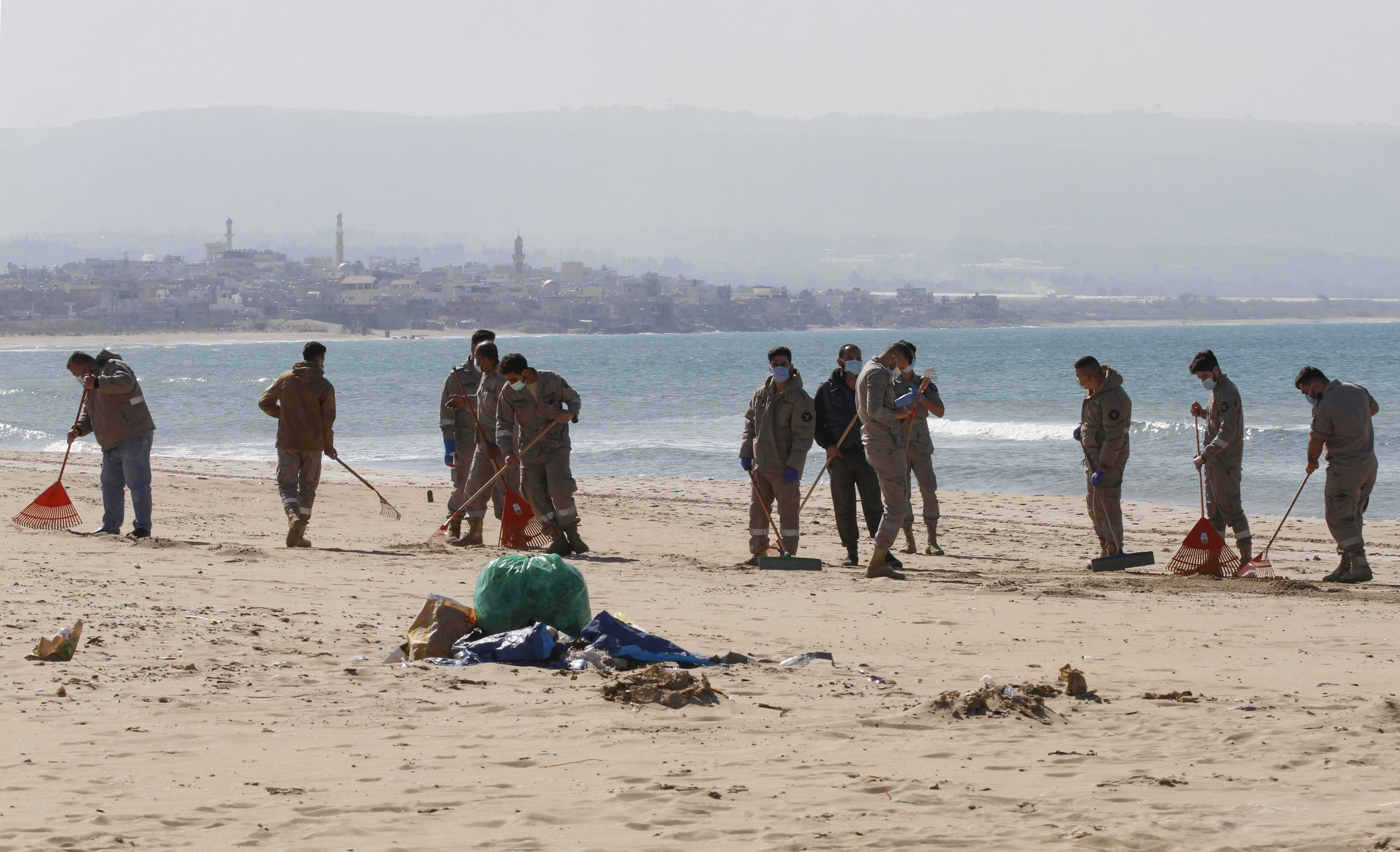 The Tyre Coast Nature Reserve is home to endangered loggerhead and green sea turtles