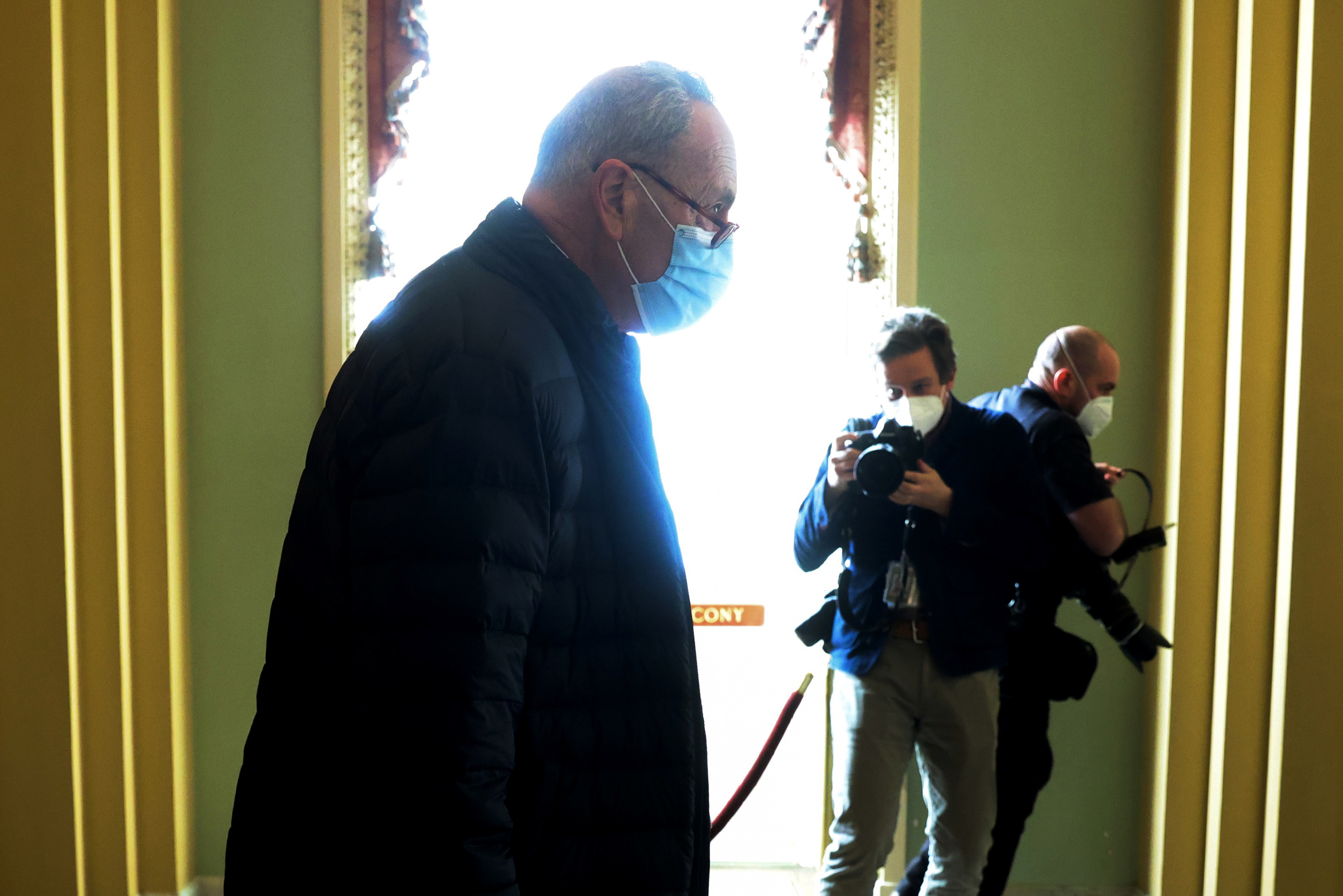 Senate Majority Leader Chuck Schumer announced the timeline for Trump’s impeachment trial in remarks on the Senate floor on Monday