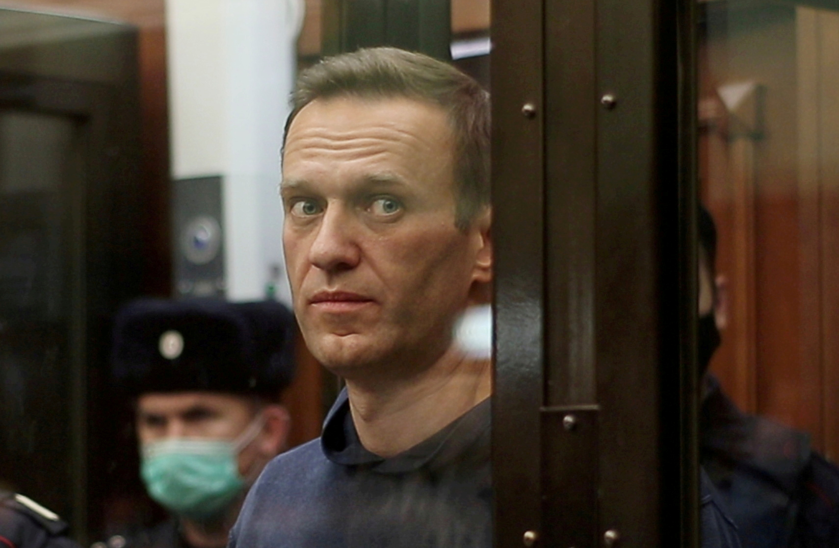 Russian opposition leader Alexey Navalny was arrested earlier this year when he returned to Russia from Germany where he had been recovering after allegedly being poisoned with a military-grade nerve agent