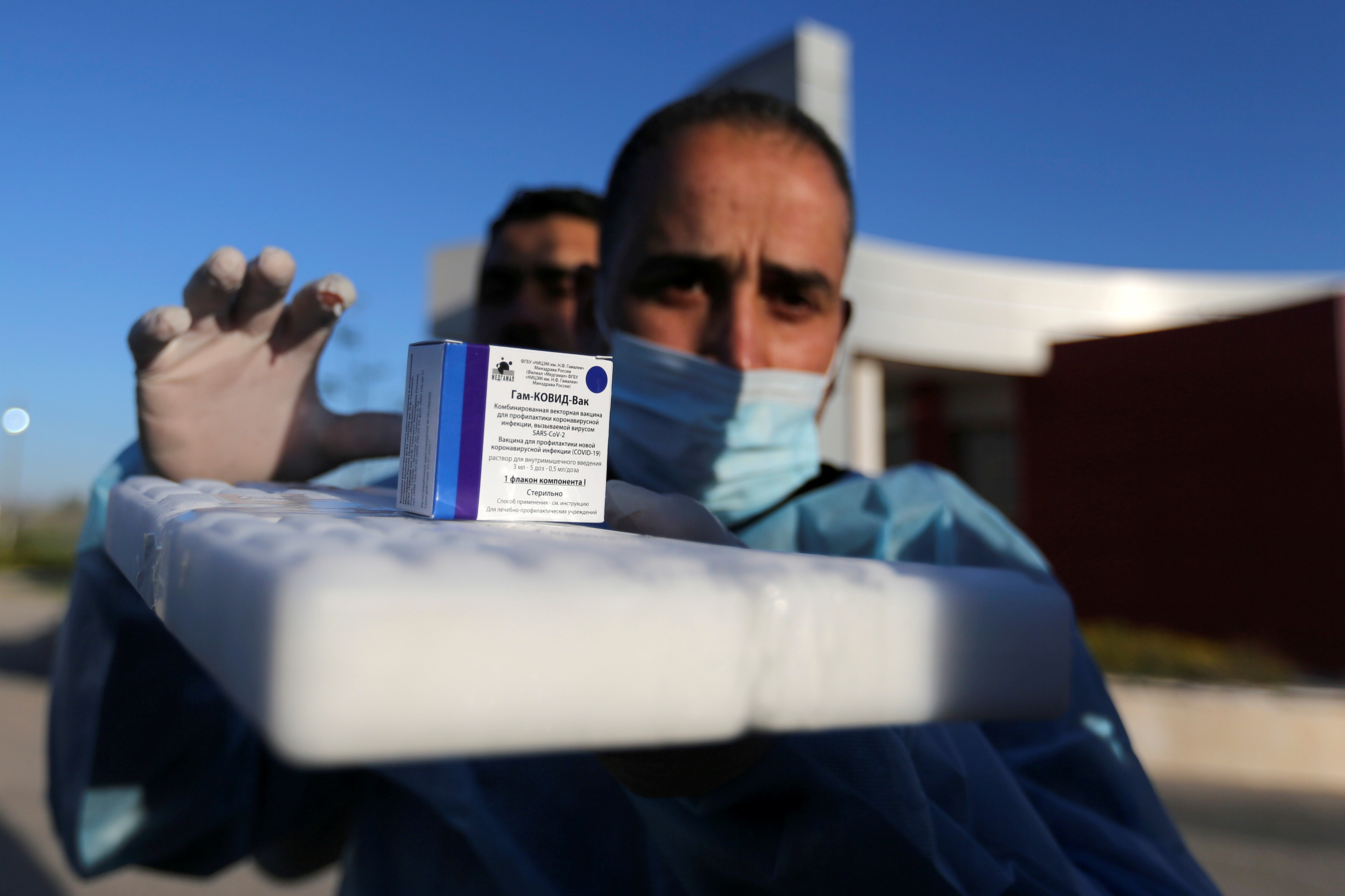 Palestinians have begun a limited vaccination campaign with donations from countries including the UAE, which sent Russia’s Sputnik V vaccine to Gaza