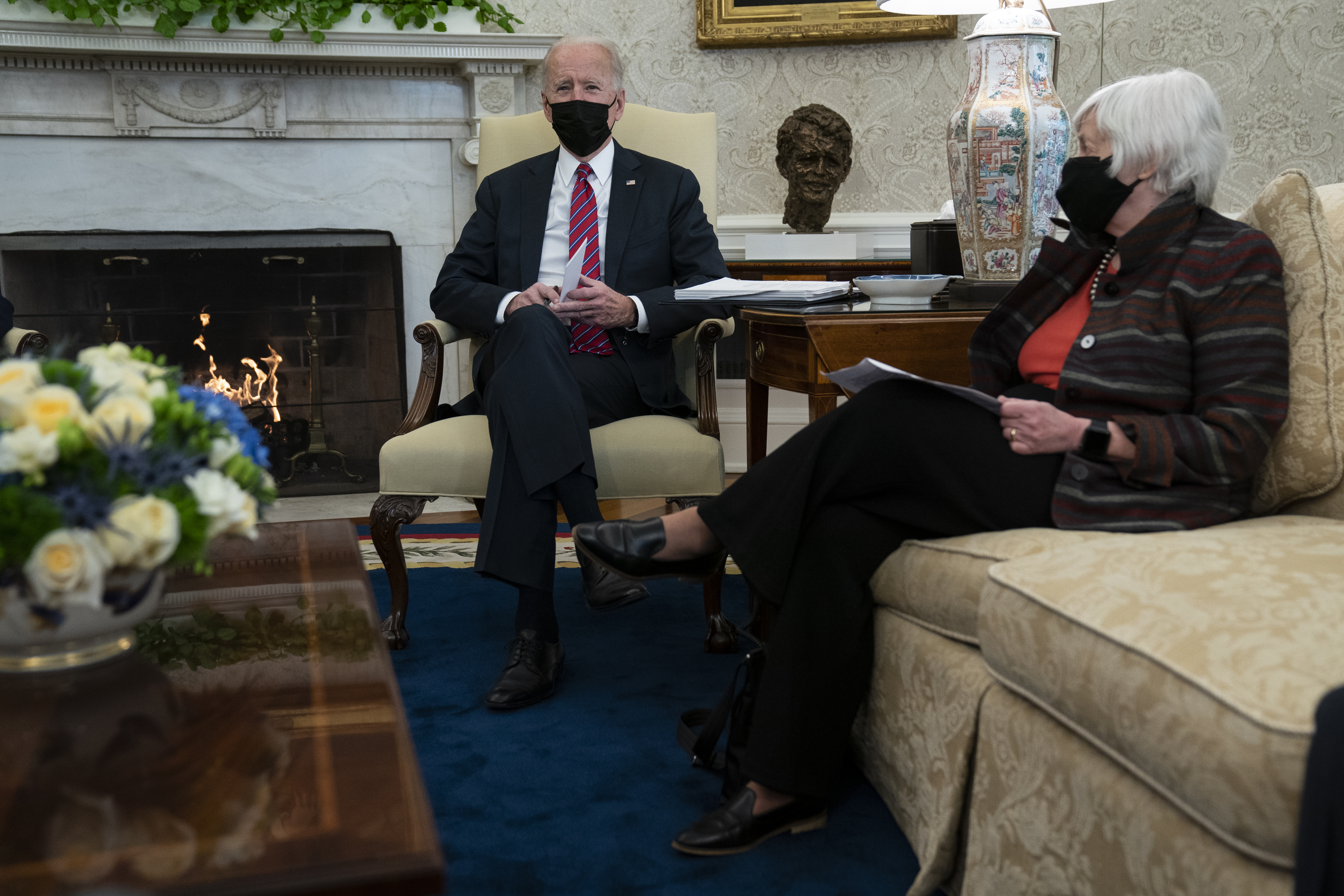 Both President Joe Biden and his Treasury Secretary Janet Yellen have recalled the lessons of the government response to the 2009 financial crisis, which some have since said was inadequate and unnecessarily prolonged the nation’s economic recovery