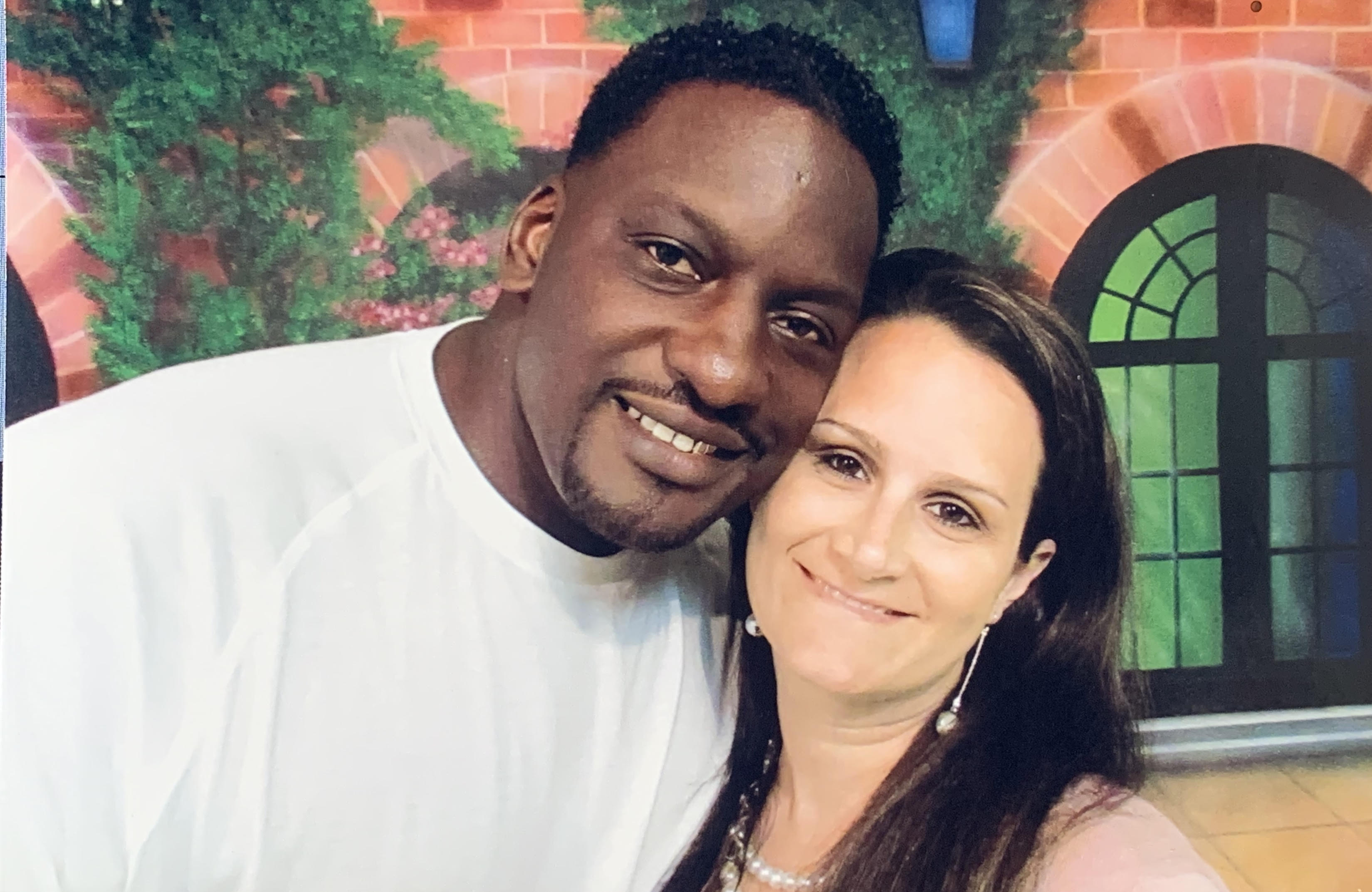 Cammie Maturin with her fiance Sirvoris Sutton [Photo courtesy of Cammie Maturin]