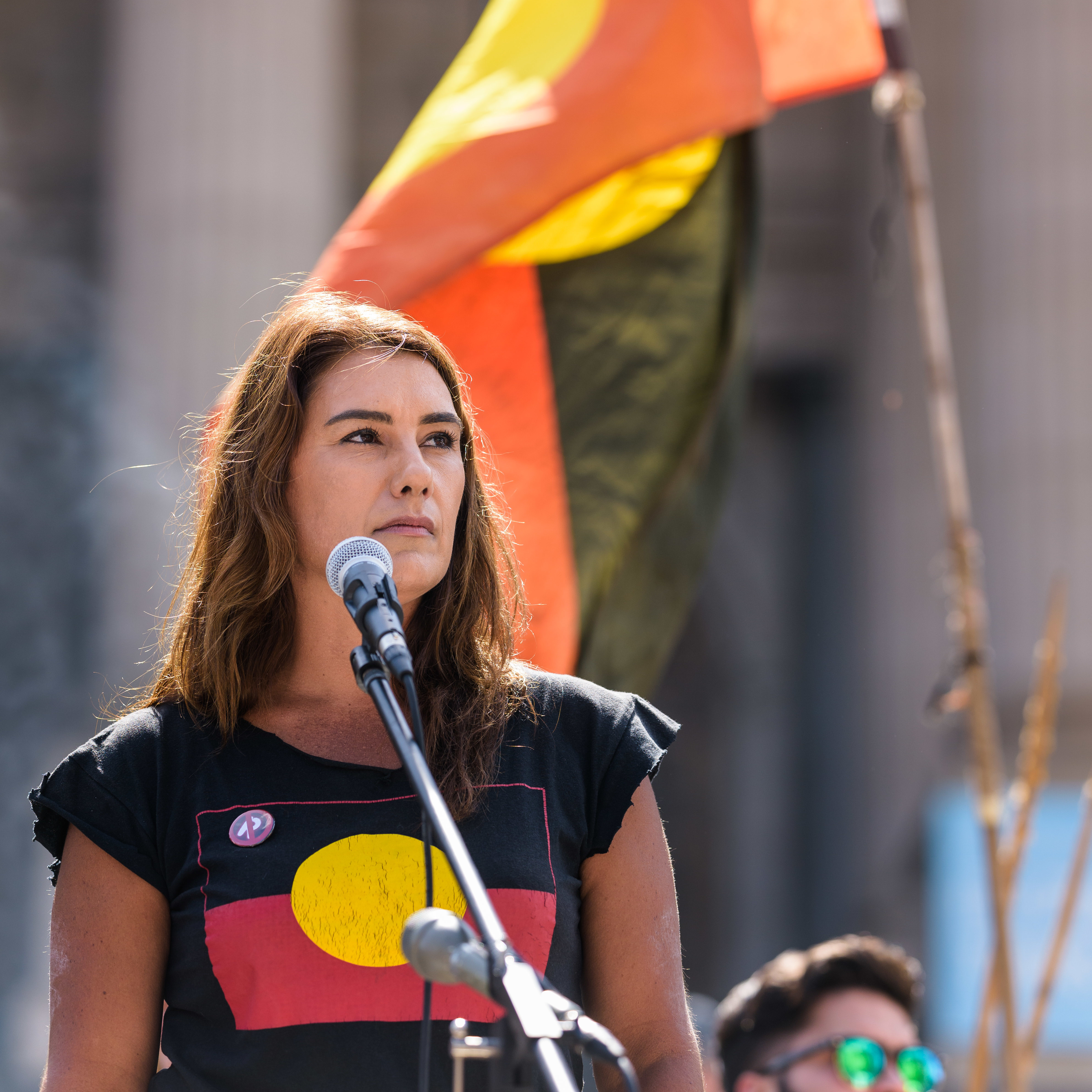 Having growing up in Melbourne’s council estates, she had her first child at age 17, became a victim of domestic violence and in 2013 was declared bankrupt [Courtesy of Lidia Thorpe]
