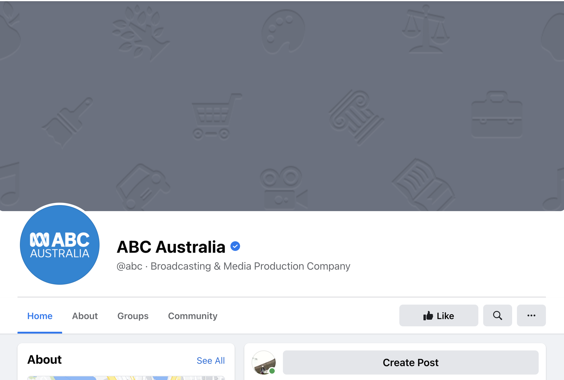 The page of public service broadcaster, the Australian Broadcasting Corporation went dark, and pages of essential services including health authorities were also caught up in the block