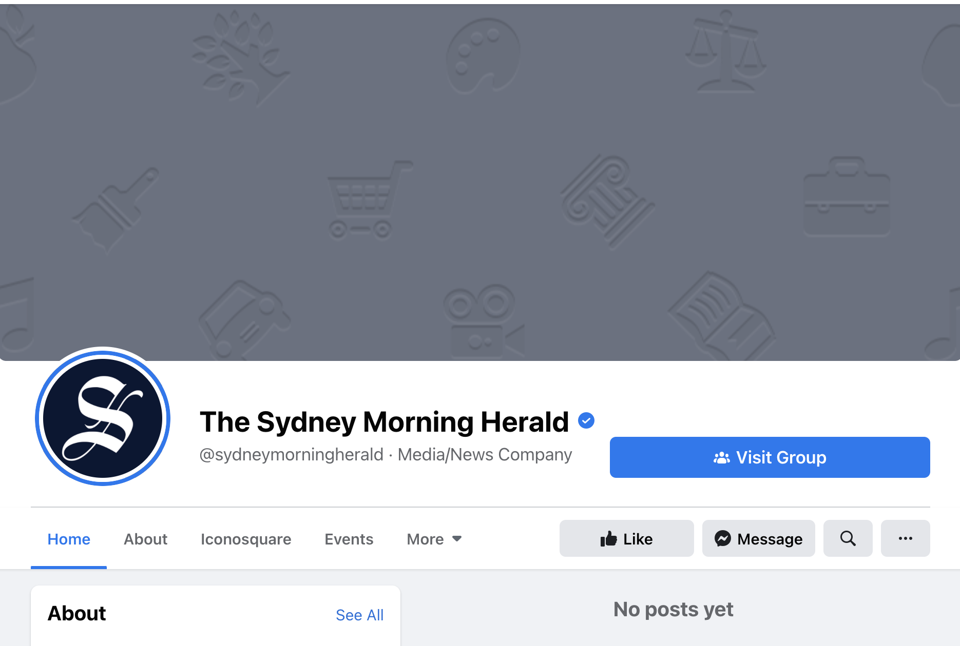 News publishers’ Facebook pages were blank on Thursday, after the tech giant blocked news in opposition to a government plan to make it pay for news