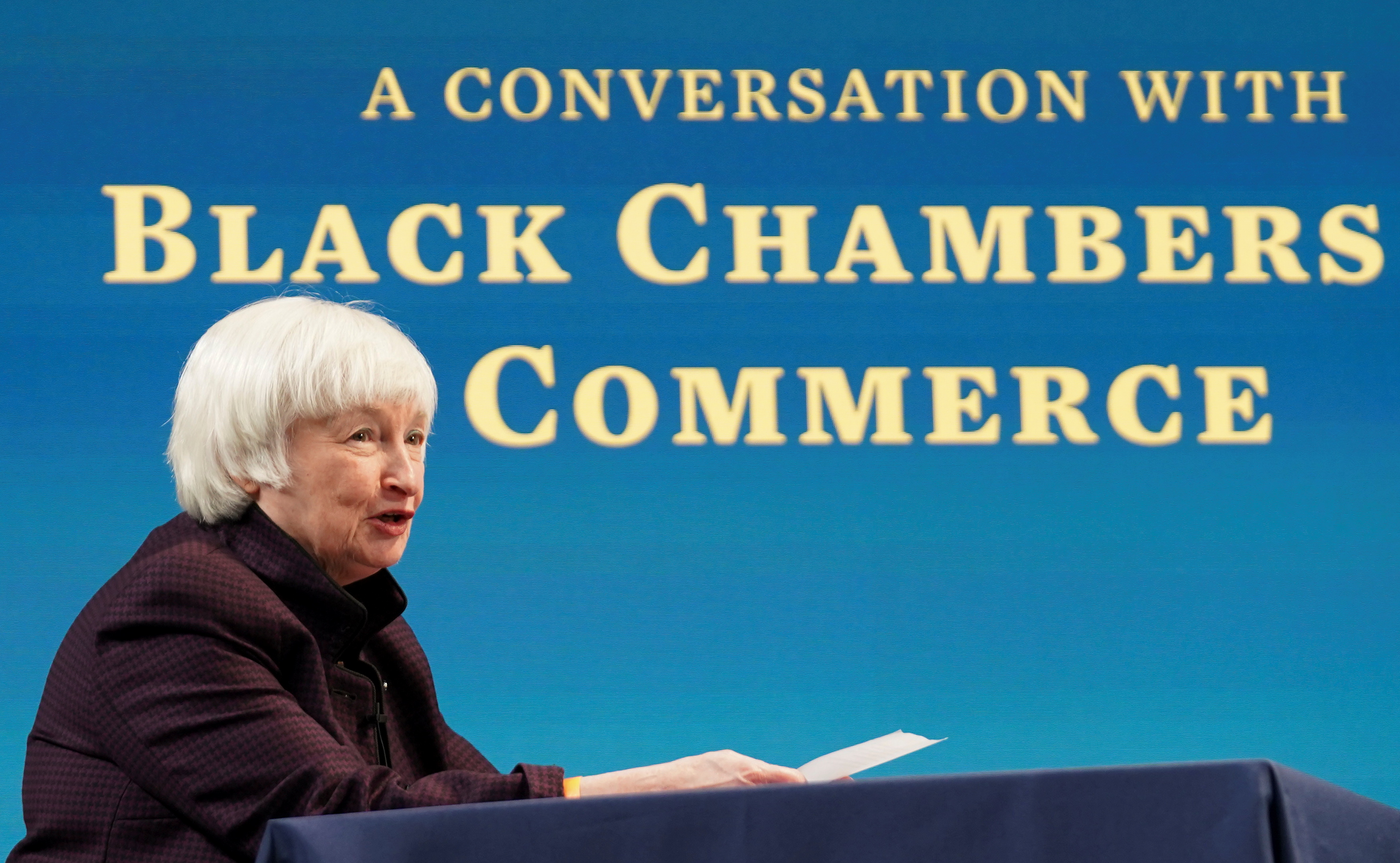 US Treasury Secretary Janet Yellen says the US ‘could be back to full employment next year’