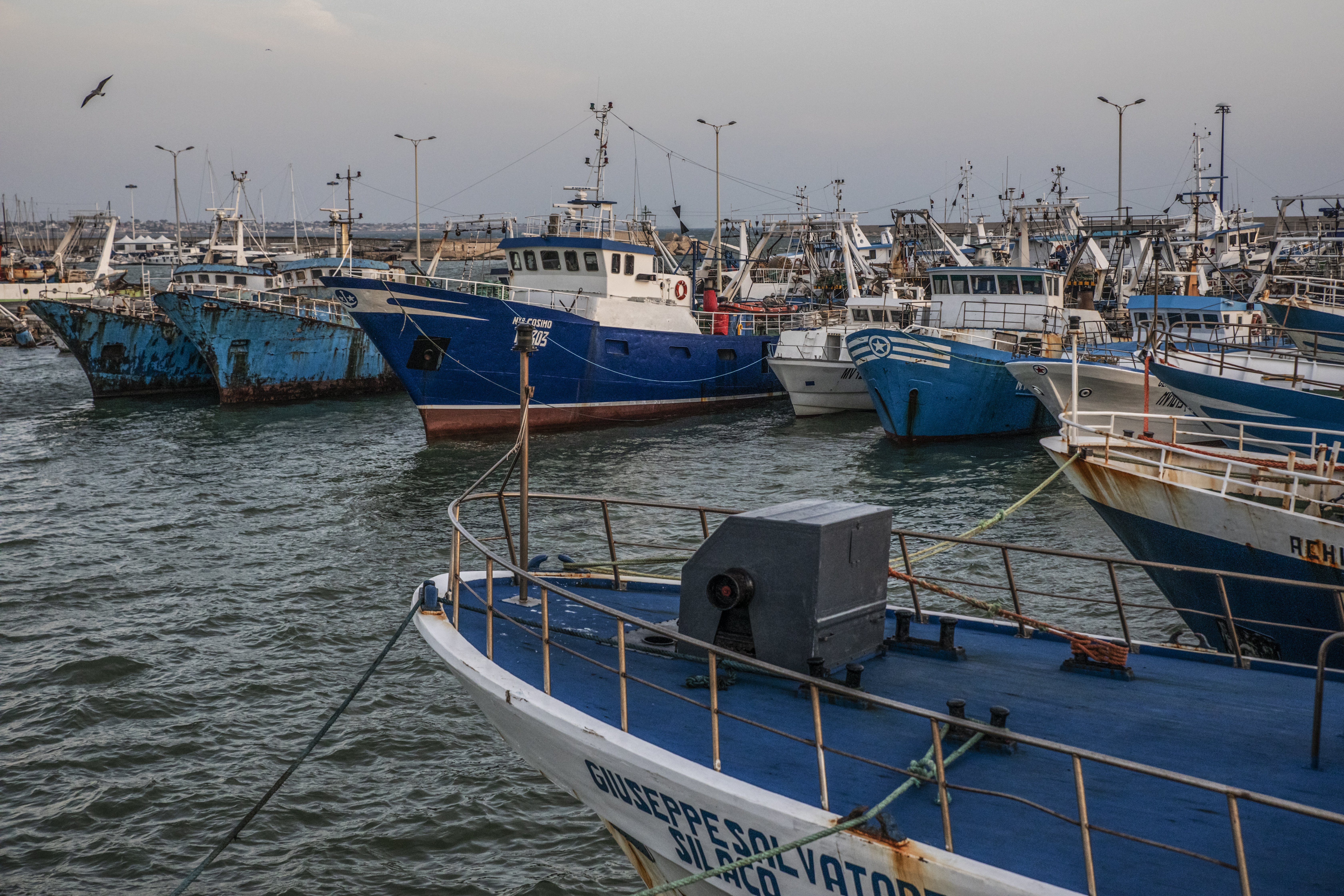 The port of Mazara del Vallo
