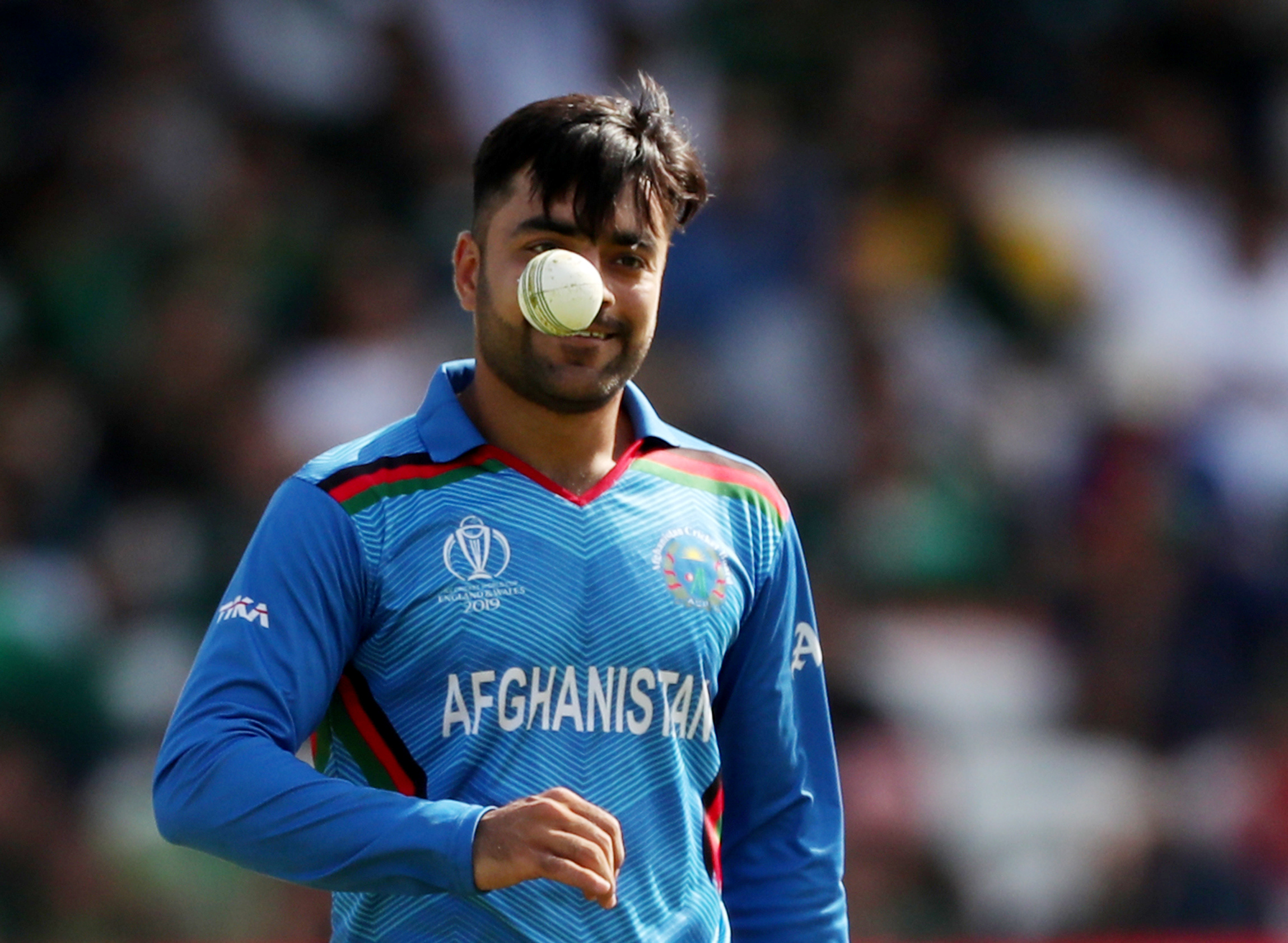 Within six years, Khan's name is first on every Afghanistan team sheet [Lee Smith/Reuters]