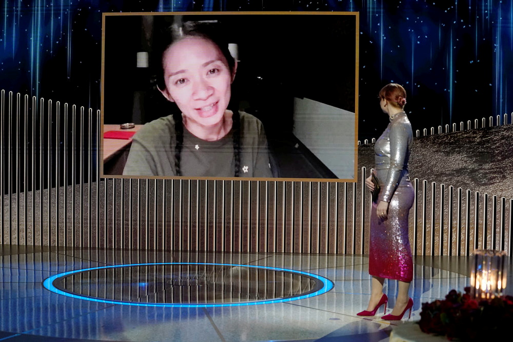 Chloe Zhao won Best Director at this year’s Golden Globes, the first Asian woman to win the award