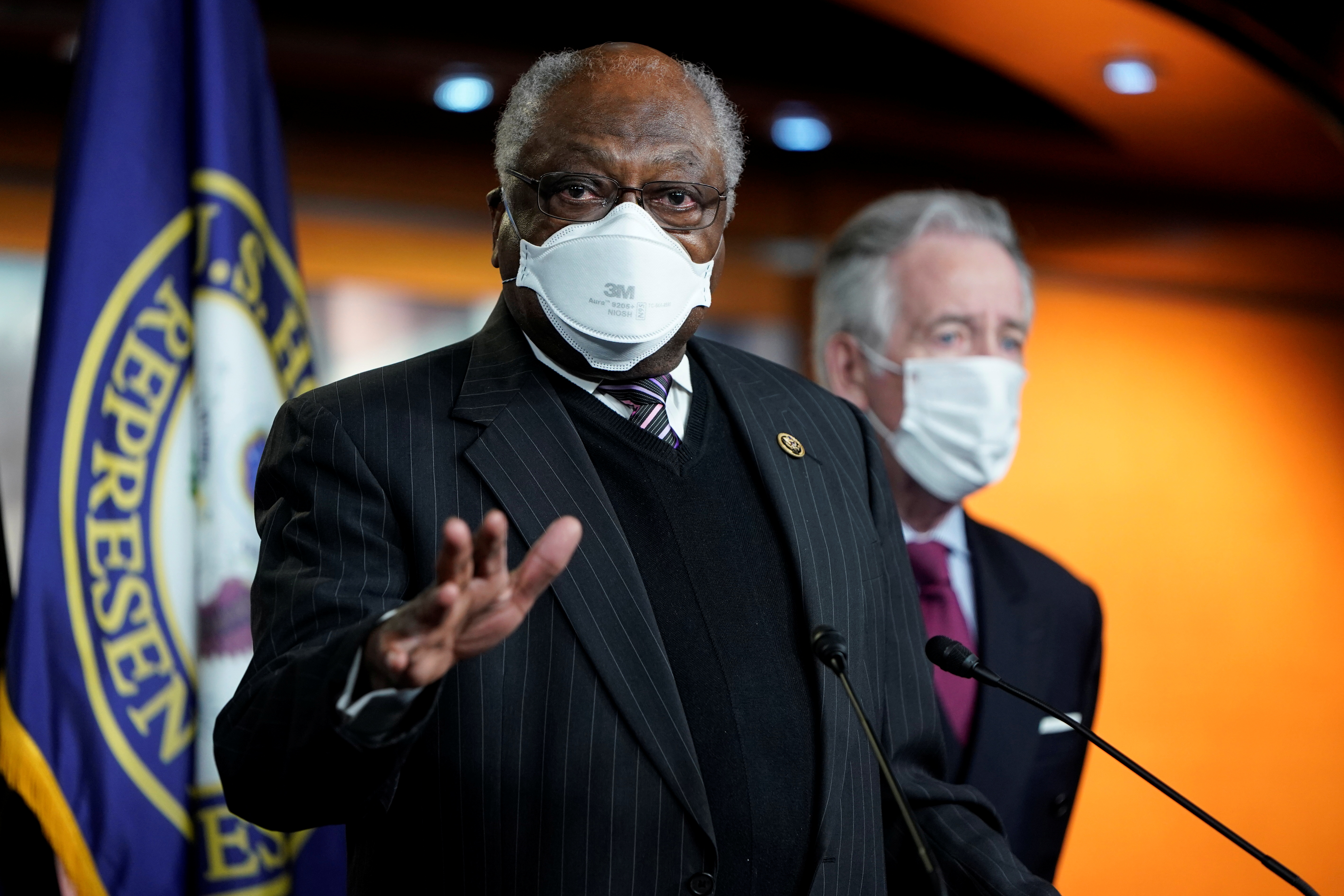House Majority Whip James Clyburn lauded funding in the COVID-19 relief bill for disadvantaged Black farmers.