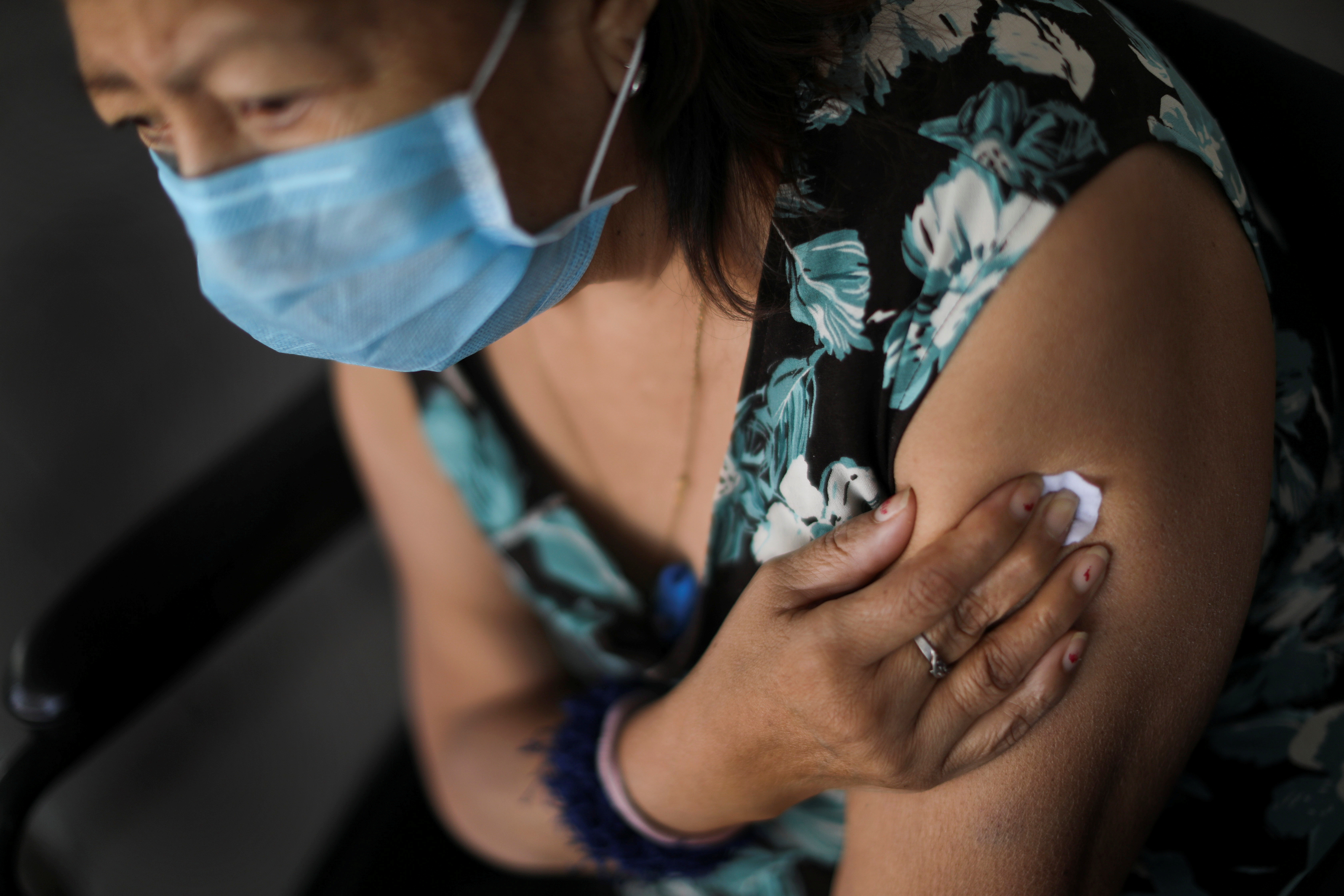 Mexico began inoculating Mexicans aged 60 and older last month in mass vaccination sites set up across the country