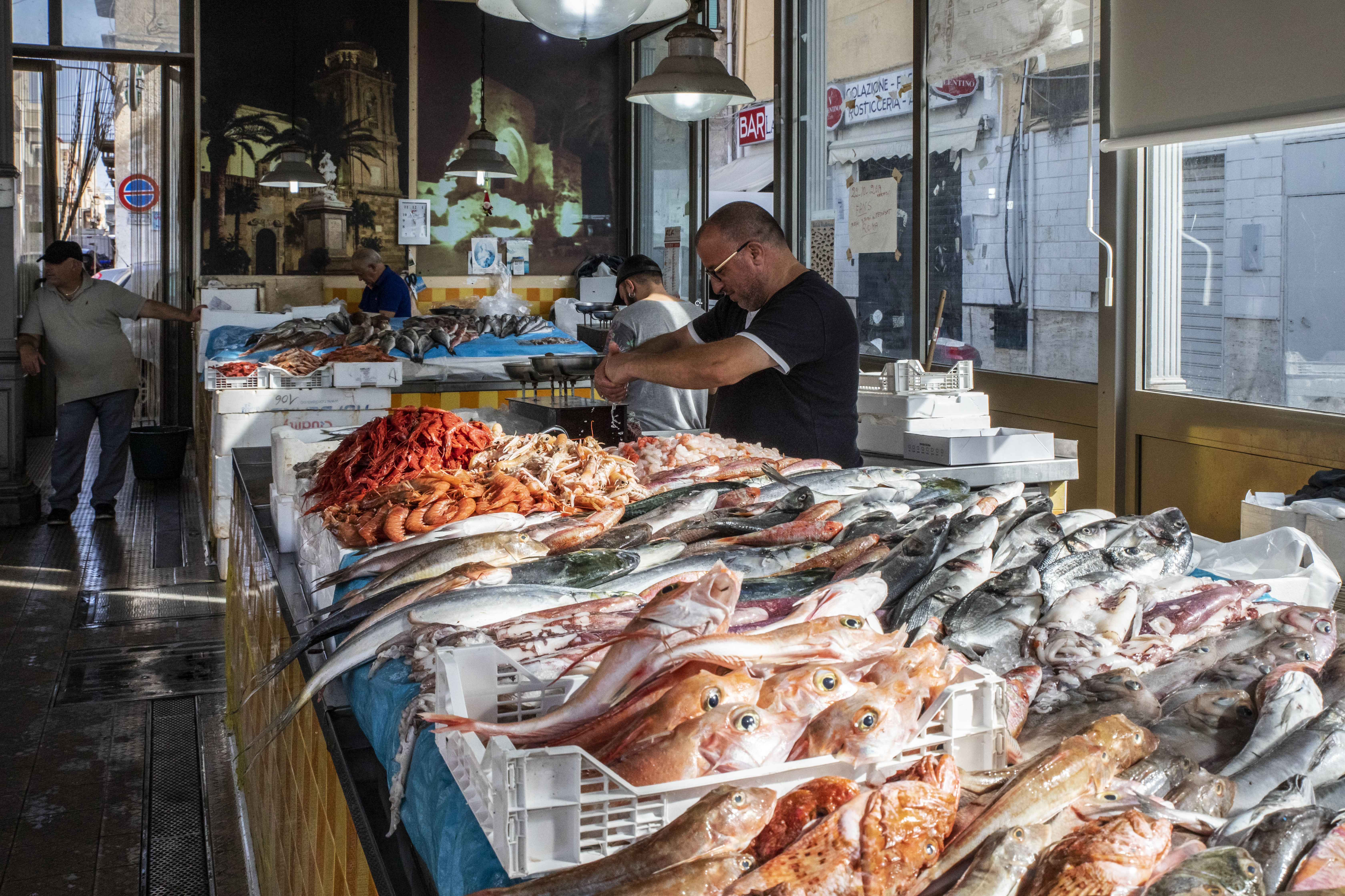 The historical fishing market of Mazara del Vallo