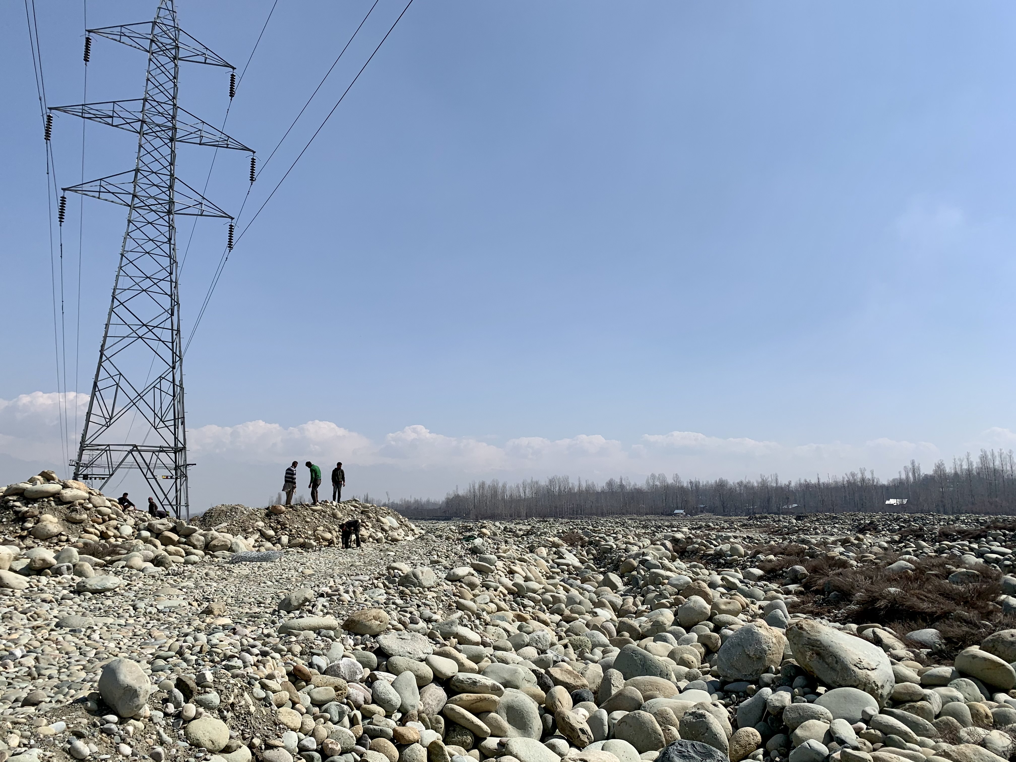 Miners have plundered the Rambi Ara river, threatening crucial public infrastructure