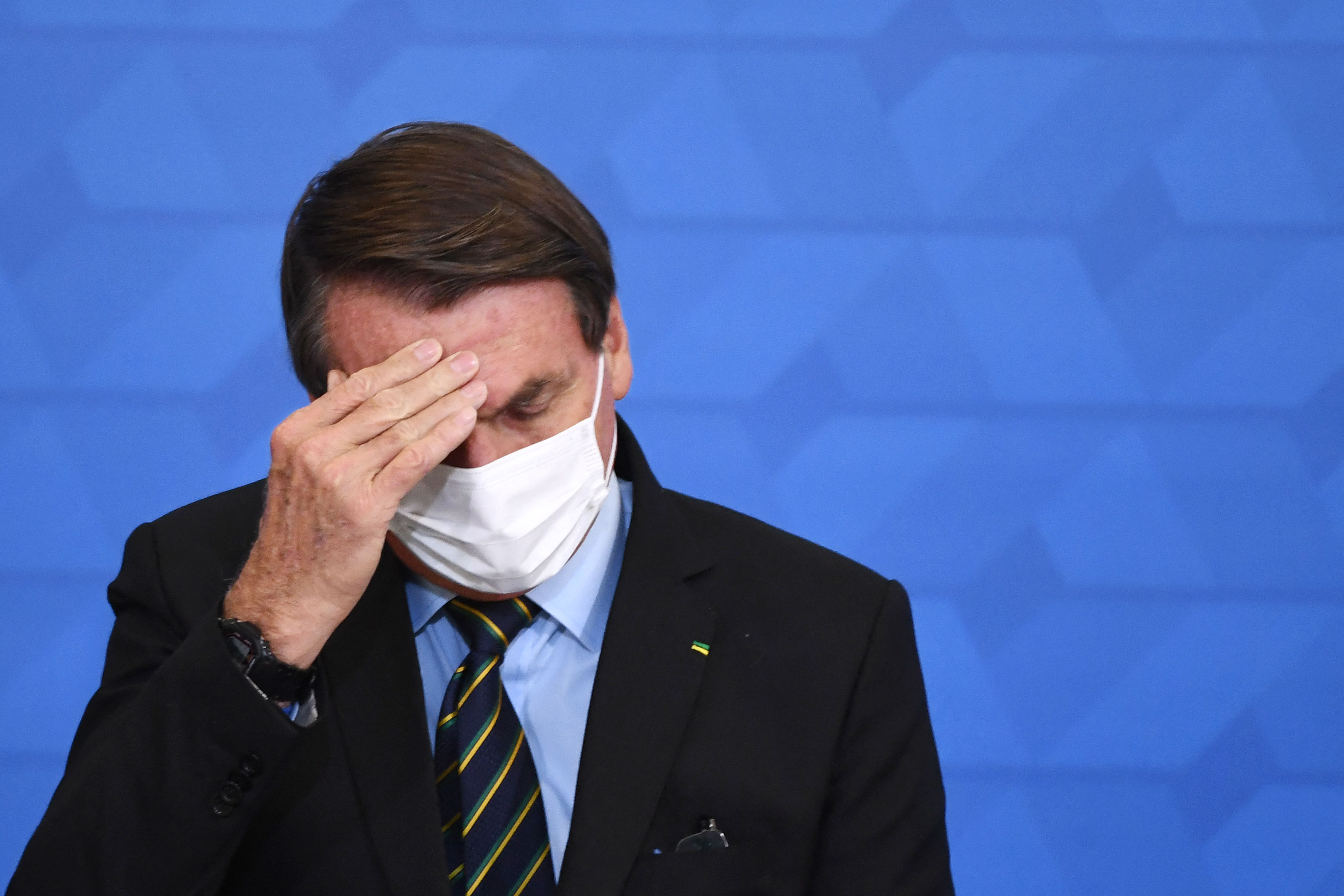 Brazilian President Jair Bolsonaro has rejected coronavirus-related lockdowns and other health measures