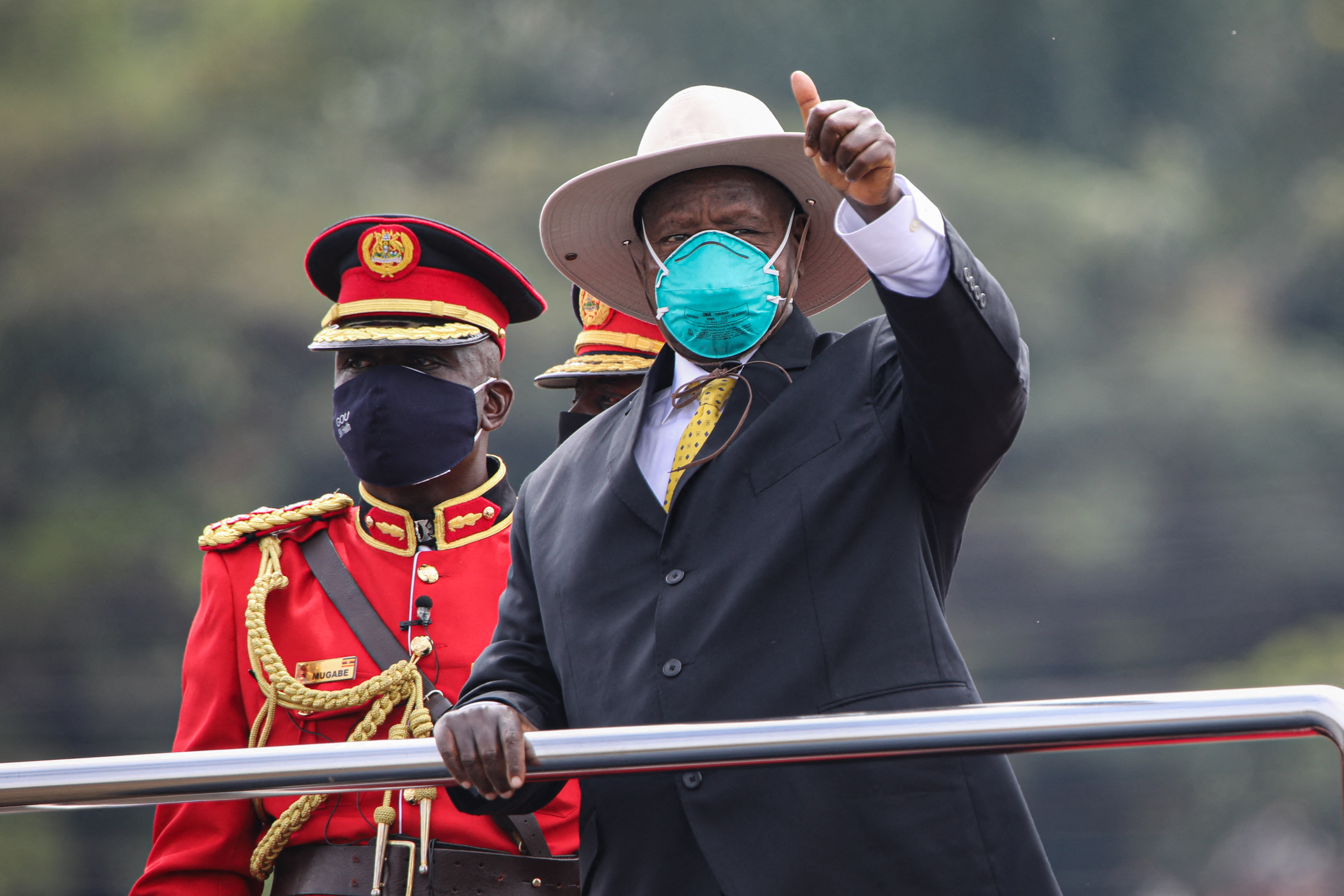 Ugandan President Yoweri Museveni