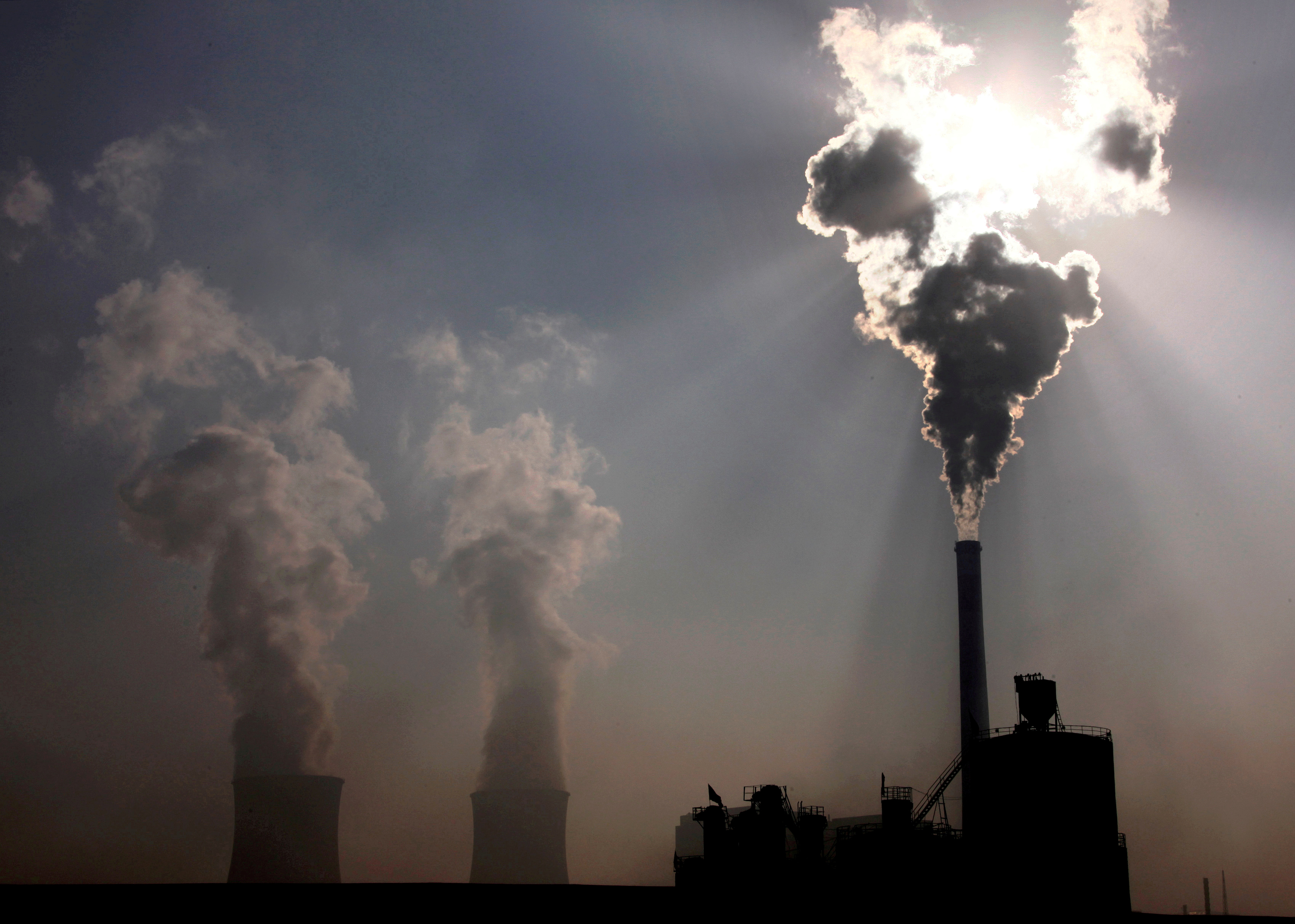 A coal-burning power plant in China, where nuclear power is seen as key to weaning the country off its huge dependency on carbon-emitting coal