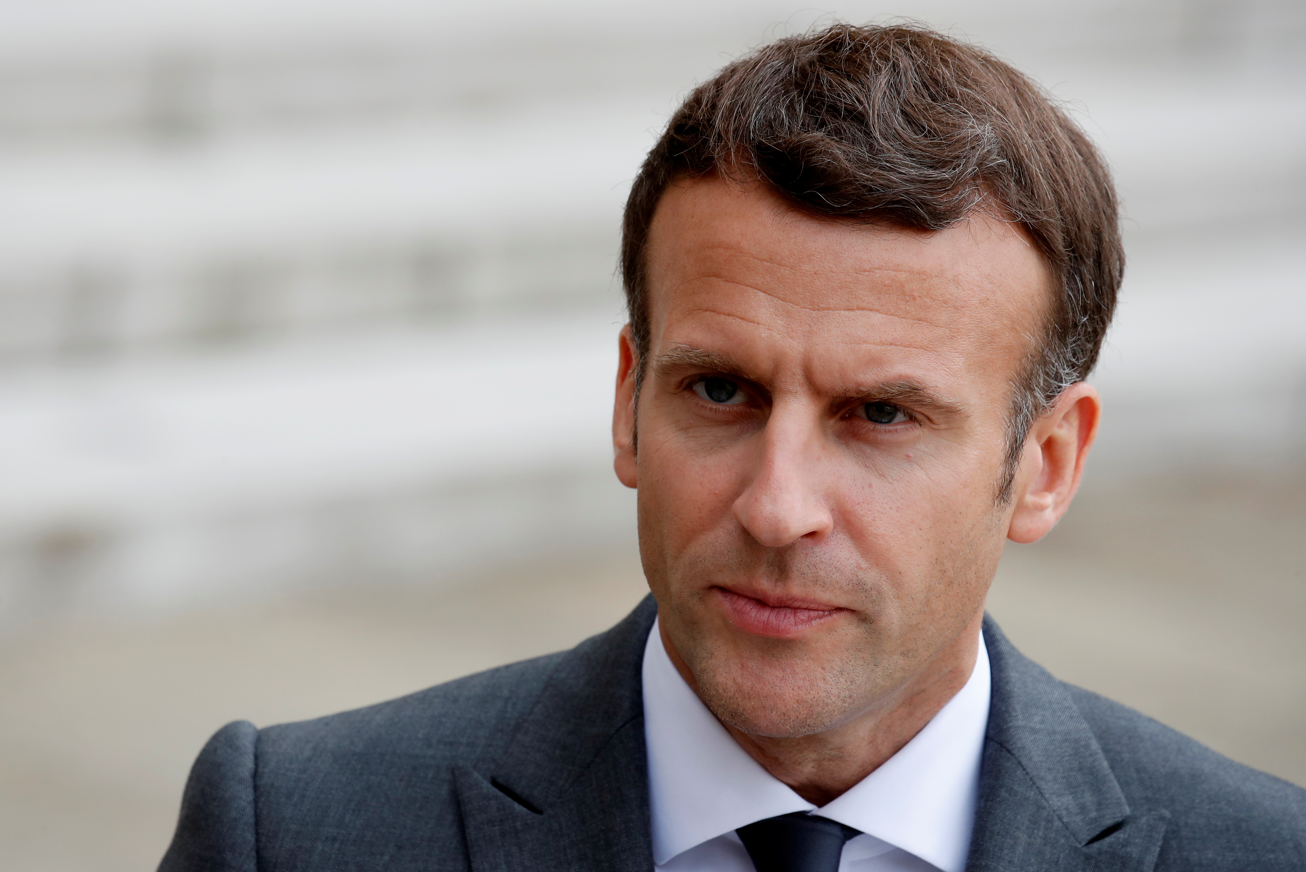 French President Emmanuel Macron called for a return to peace in the region