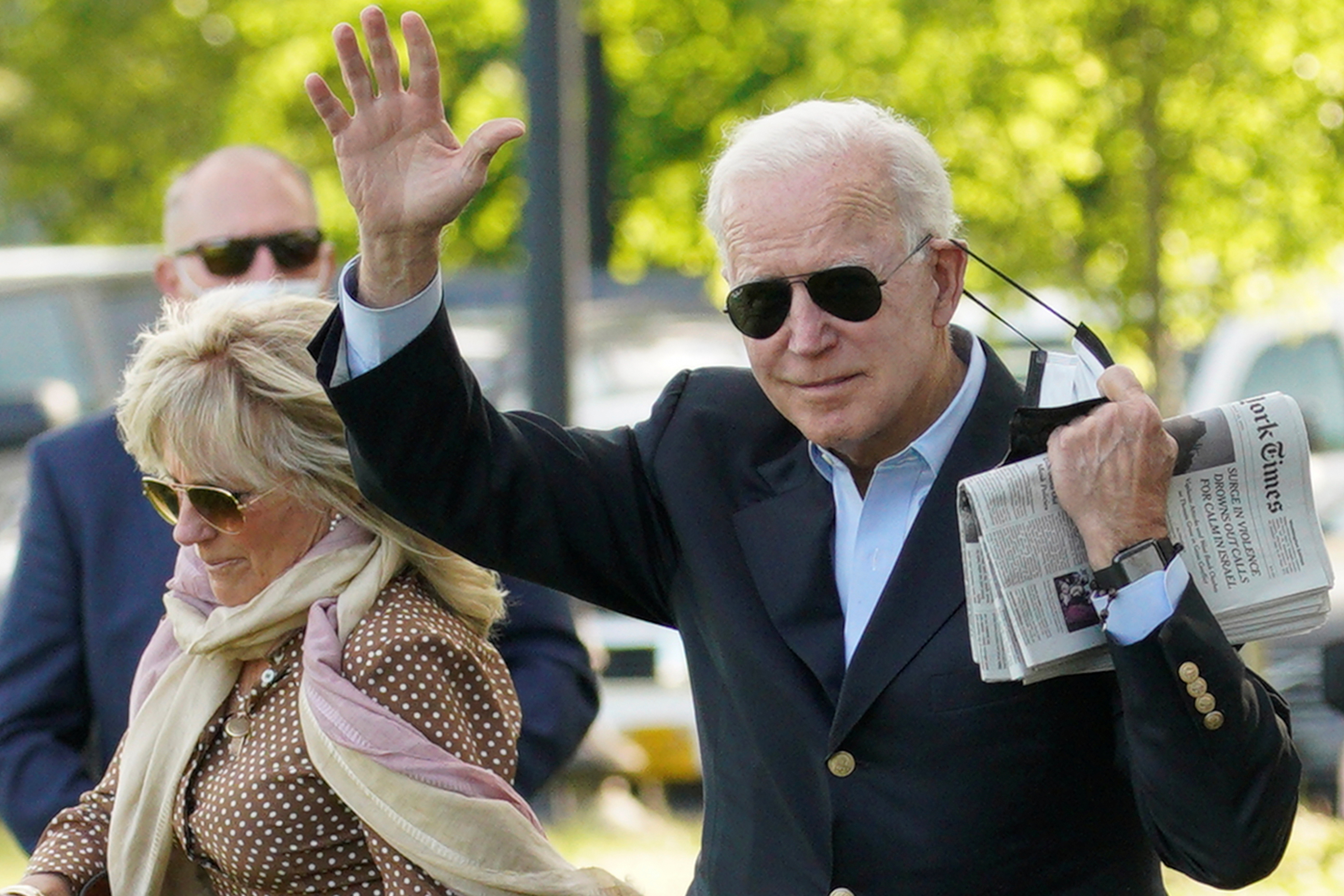 US President Joe Biden heralded the new mask guidelines as a ‘great day for America’