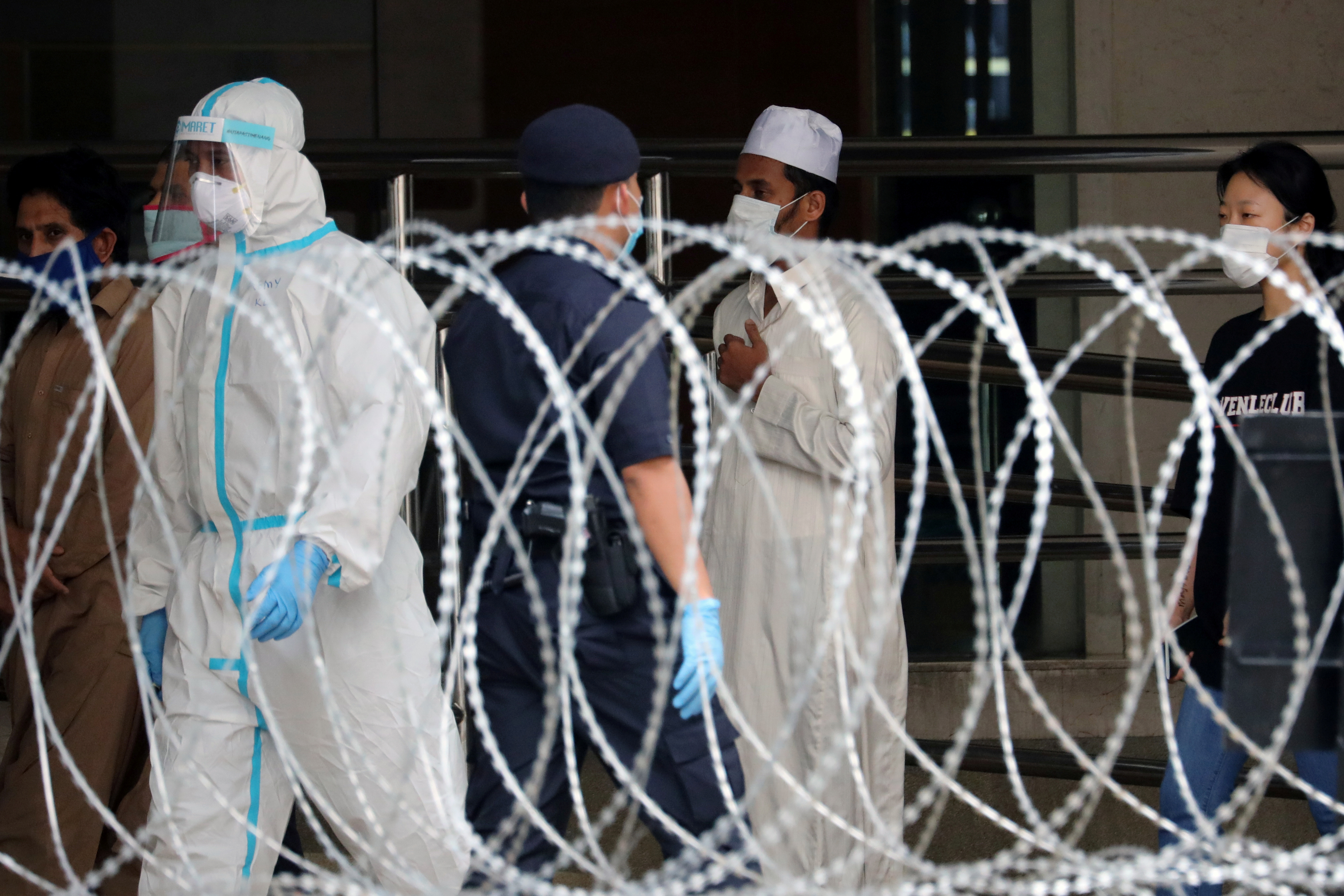 Malaysia closed its borders during the first strict lockdown last year when immigration officers carried out a number of raids on areas under ‘enhanced’ lockdown. Rights groups fear more raids will deter people from coming forward for the vaccine that is crucial to Malaysia ending the COVID pandemic