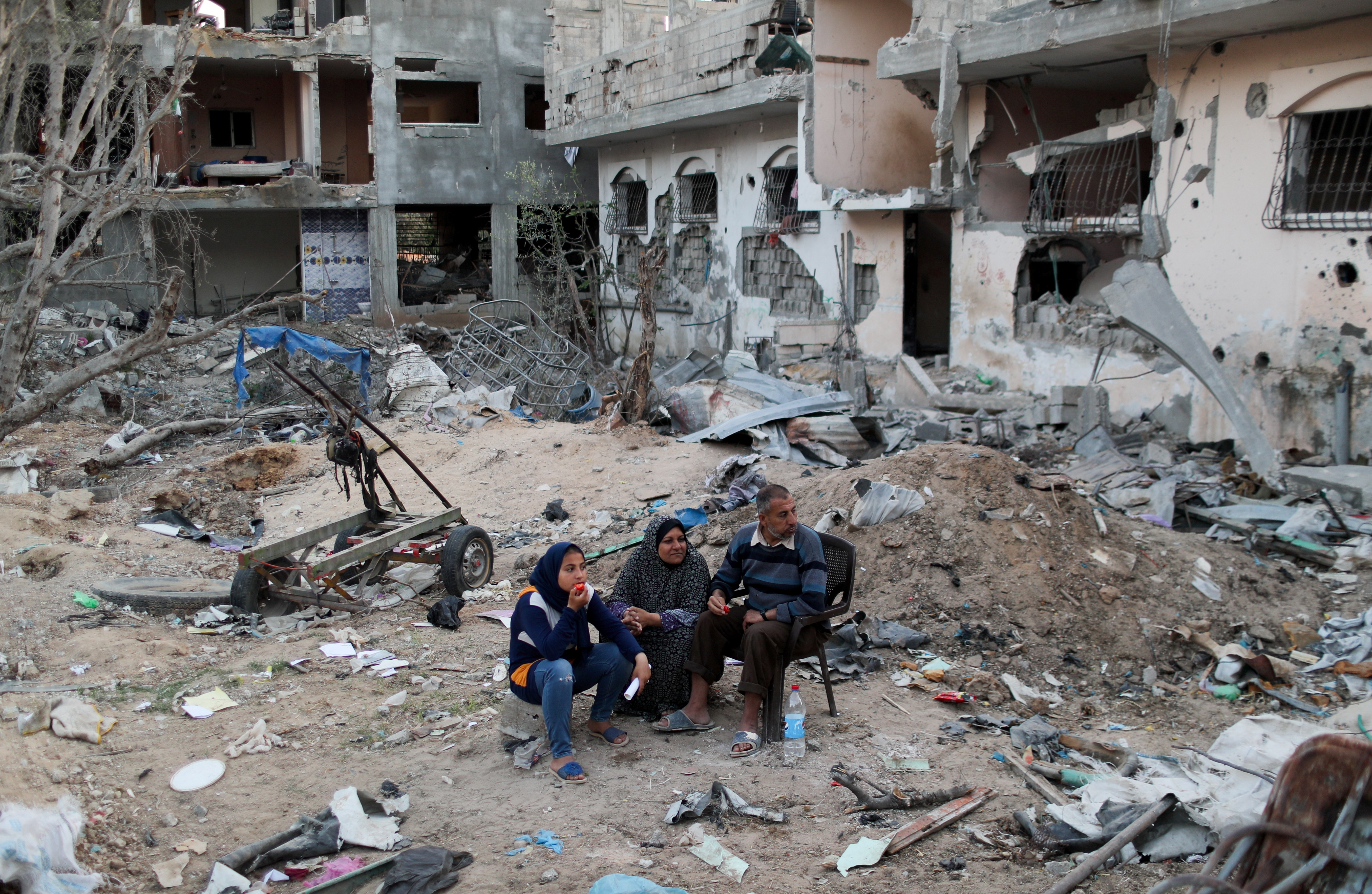 Israel’s 11-day bombardment of the Gaza Strip killed 235 Palestinians, injured many more, and destroyed buildings and critical infrastructure across the territory