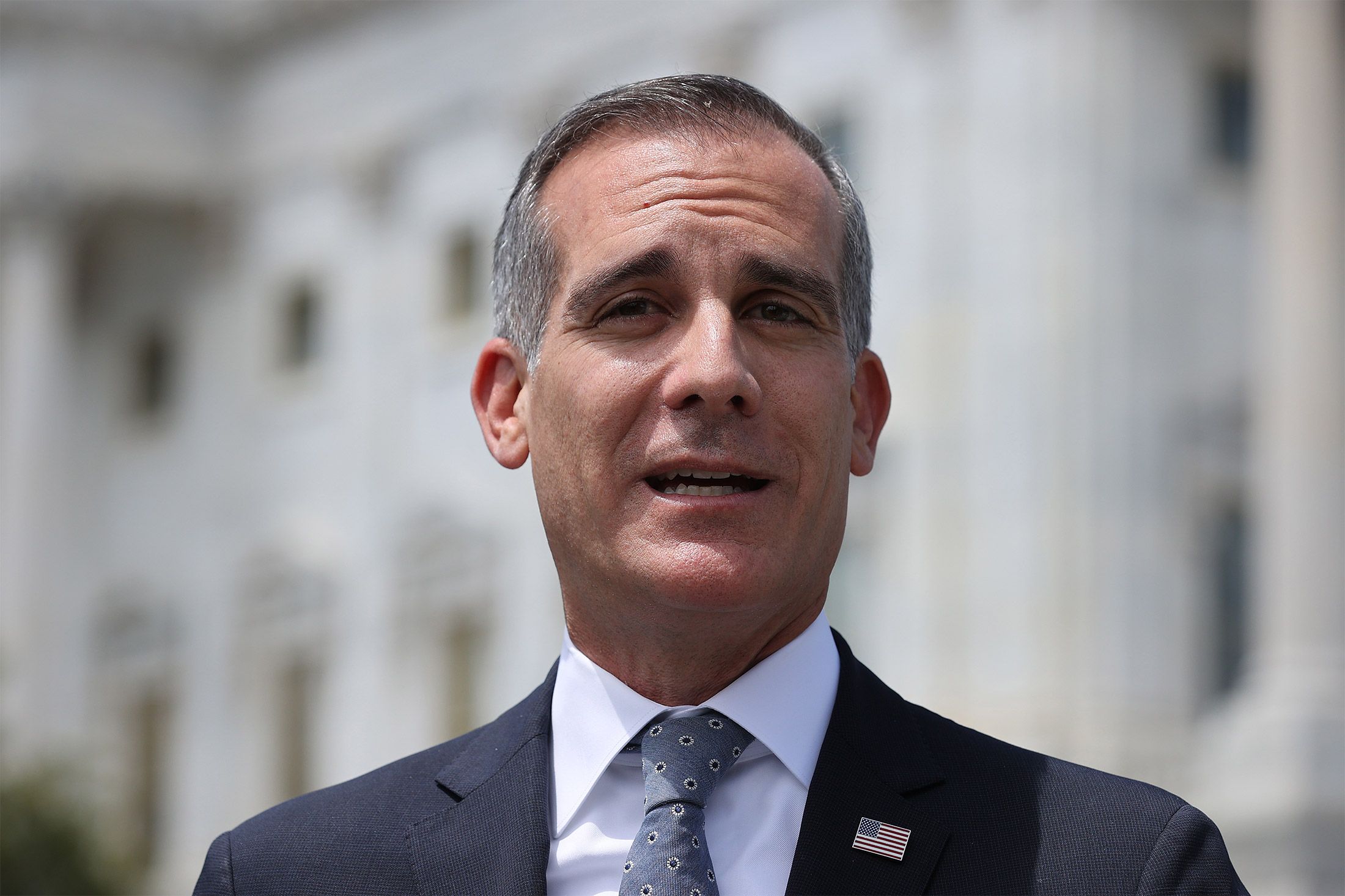 Los Angeles Mayor Eric Garcetti ended a contract with hackers to find gaps in the city’s systems